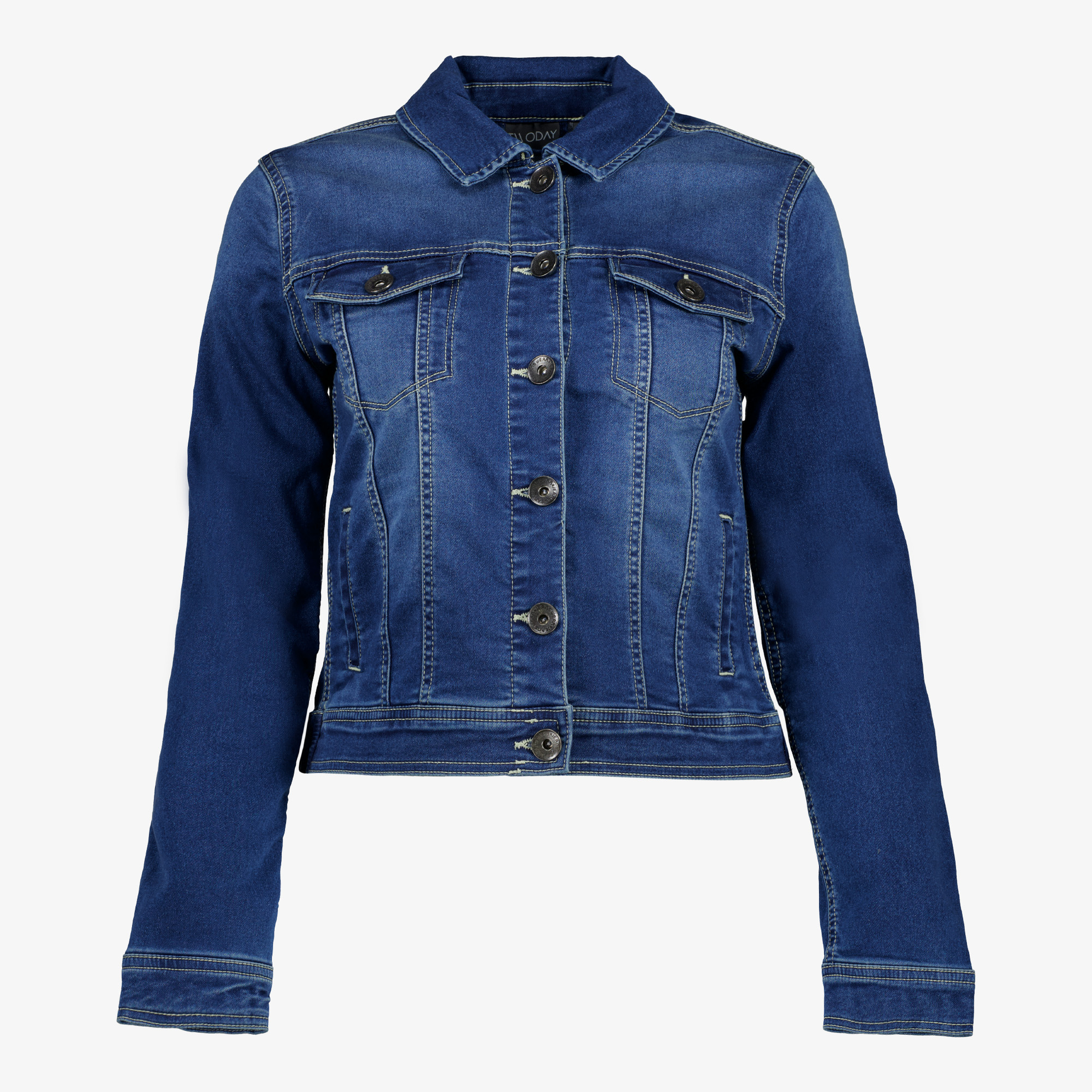 TwoDay dames spijkerjas donkerblauw jassen