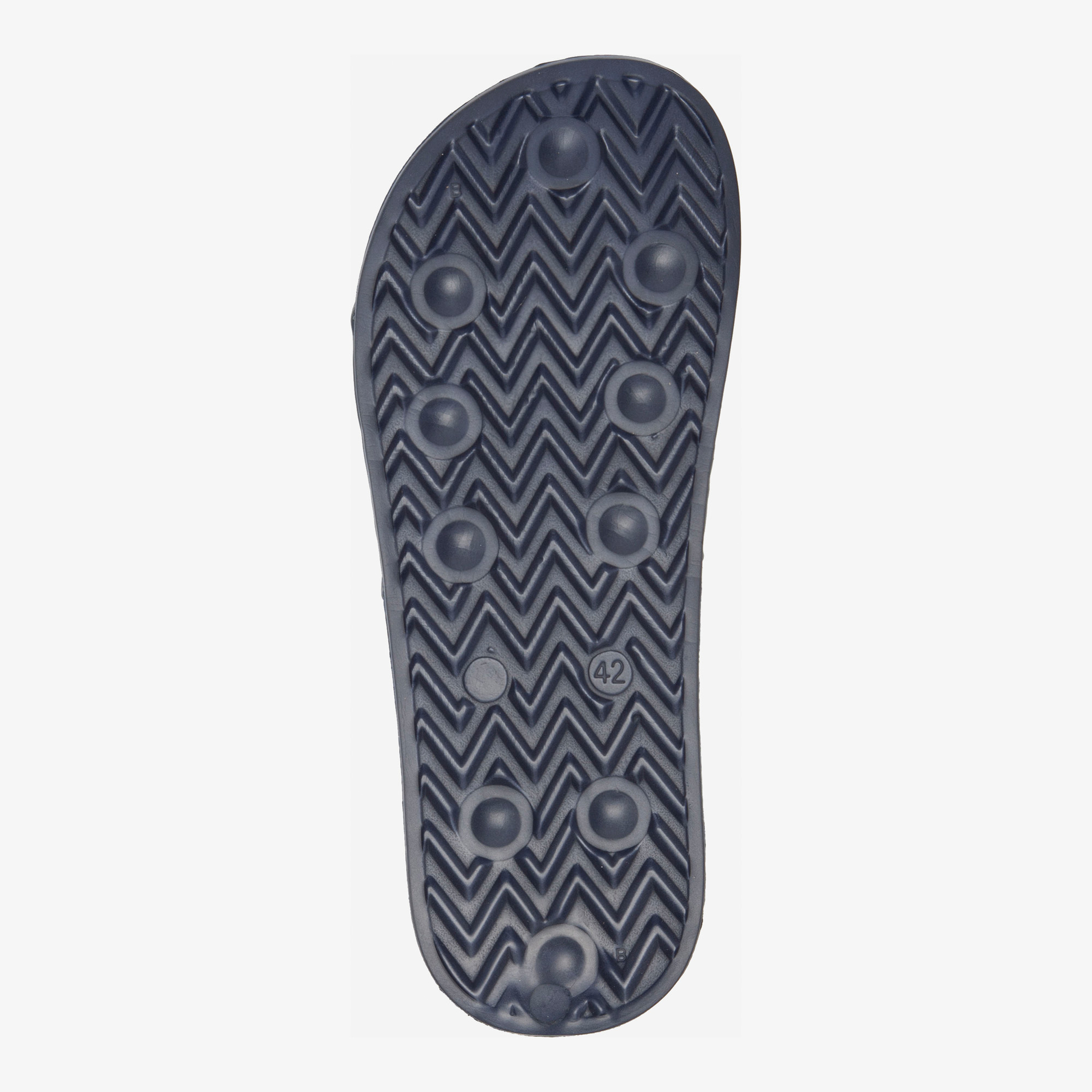 Dutchy heren badslippers donkerblauw – foto 5