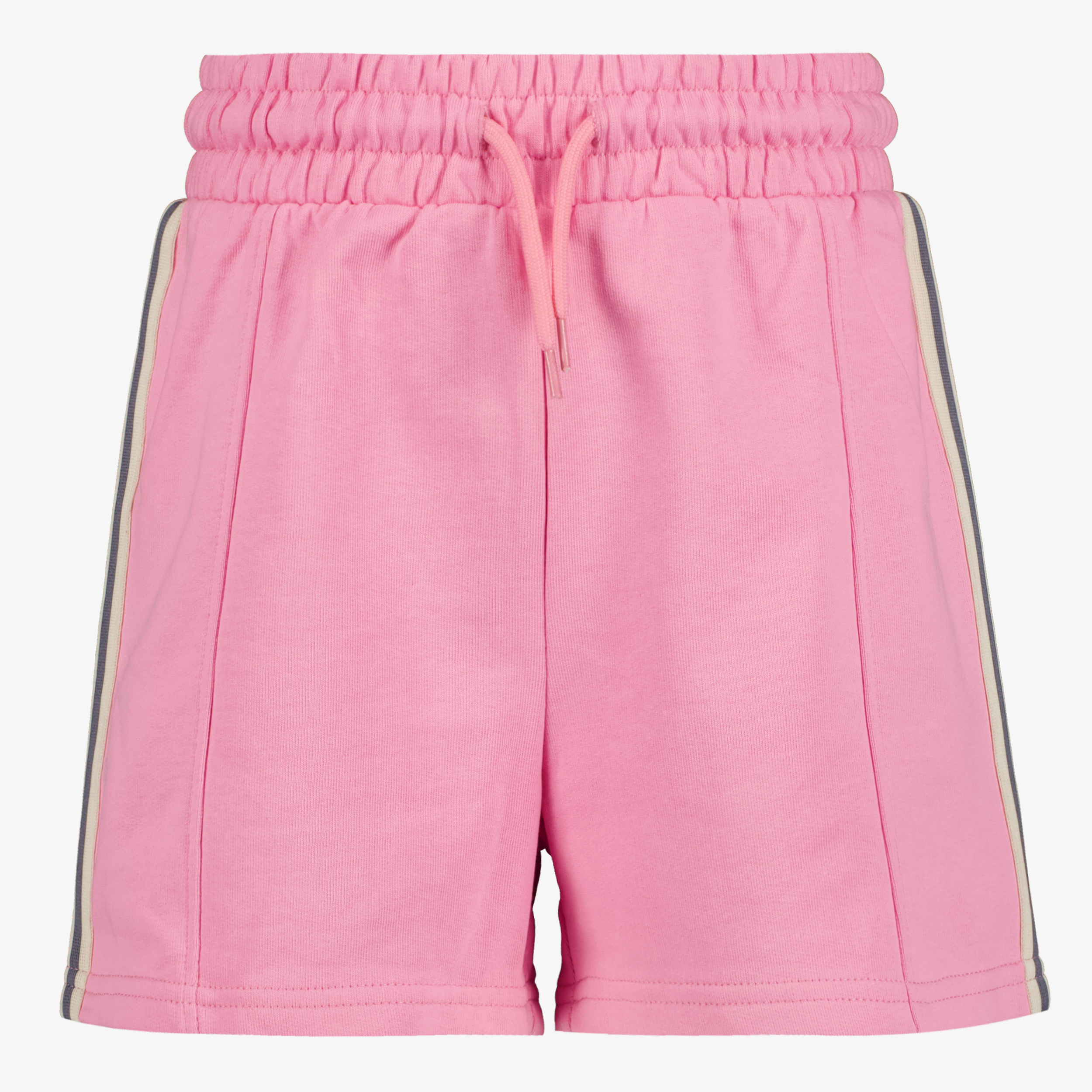 TwoDay meisjes sweatshort met biezen roze groen