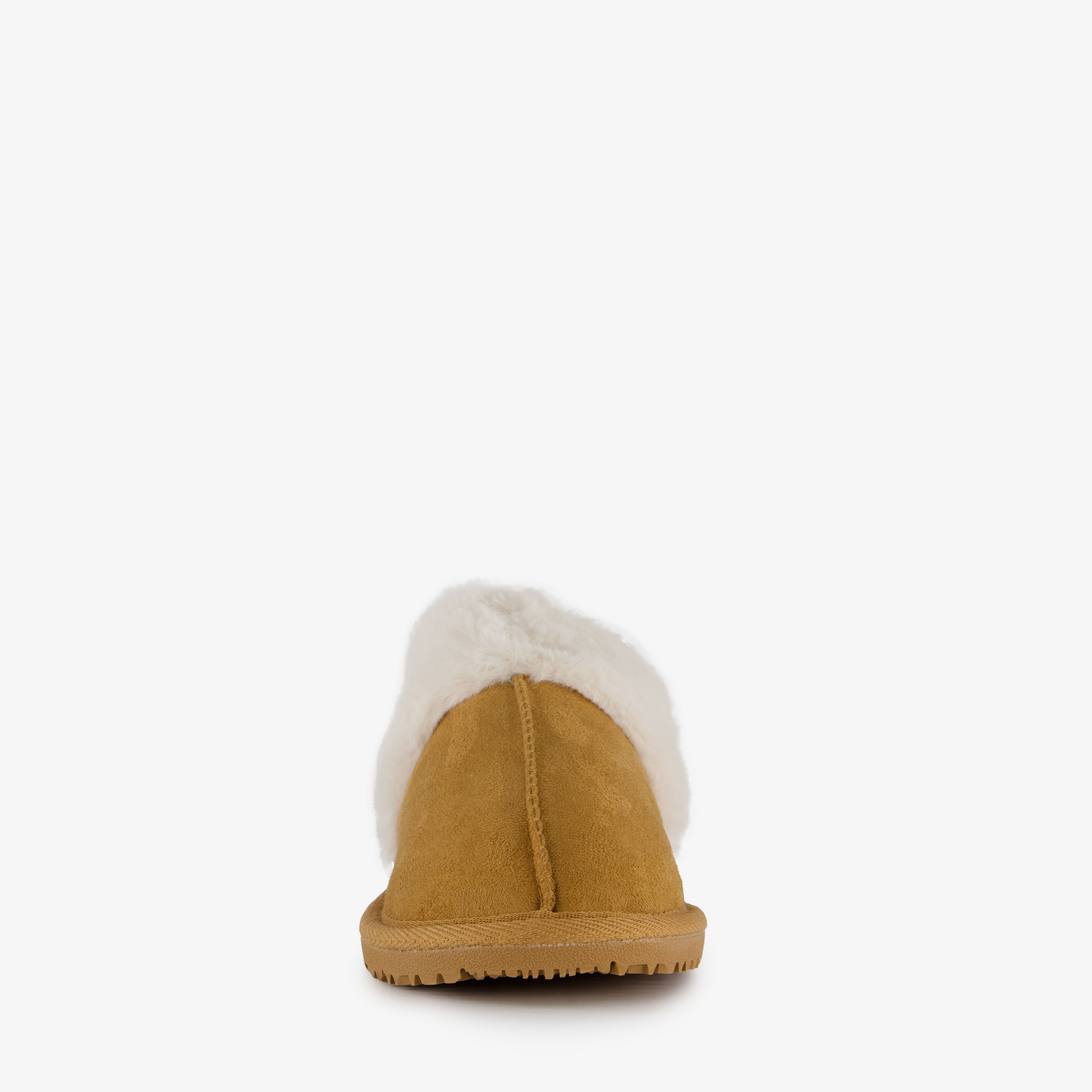 Thu!s imitatiebont instapsloffen voor dames - bruin