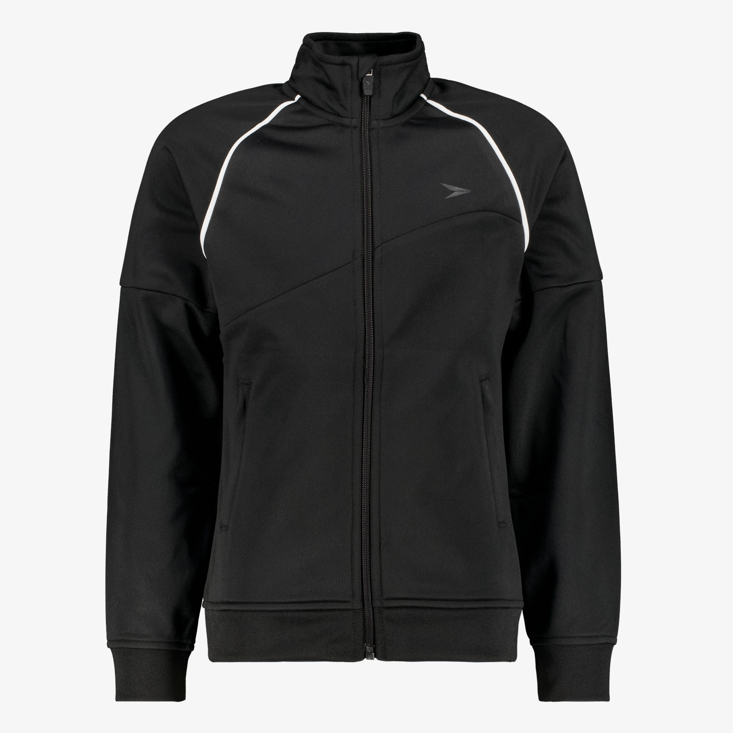 Dutchy kinder trainingsjas zwart wit