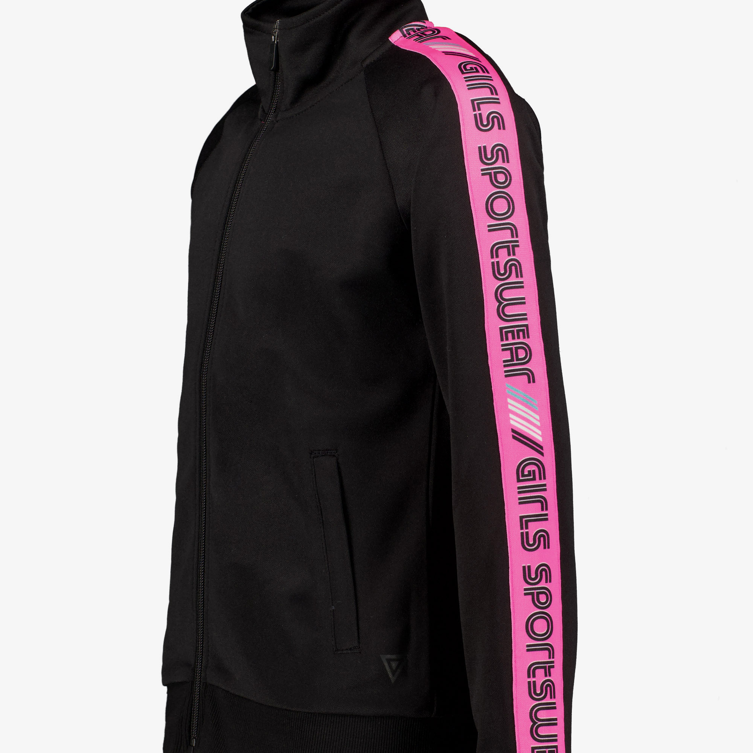 Osaga meisje trainingsvest zwart roze meisjes truien & vesten – foto 2