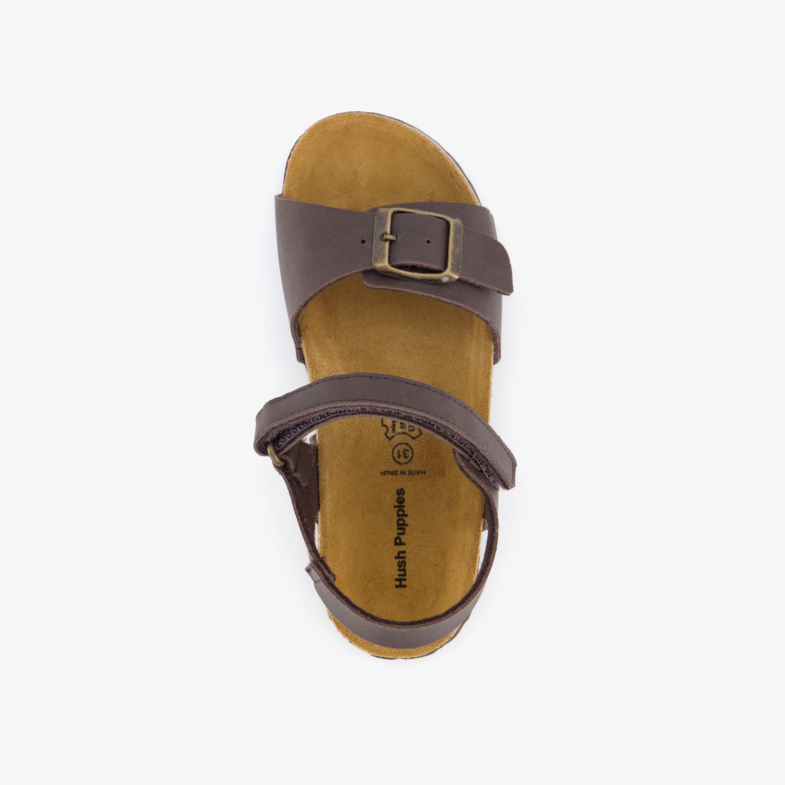 Hush Puppies kinder bio sandalen donkerbruin meisjes – foto 4