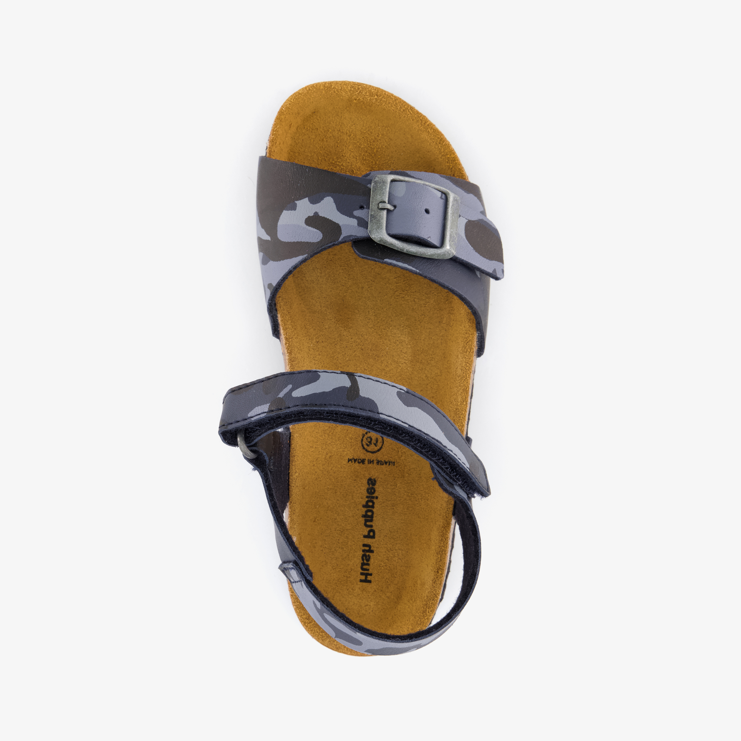 Hush Puppies kinder bio sandalen camouflage blauw jongens – foto 4