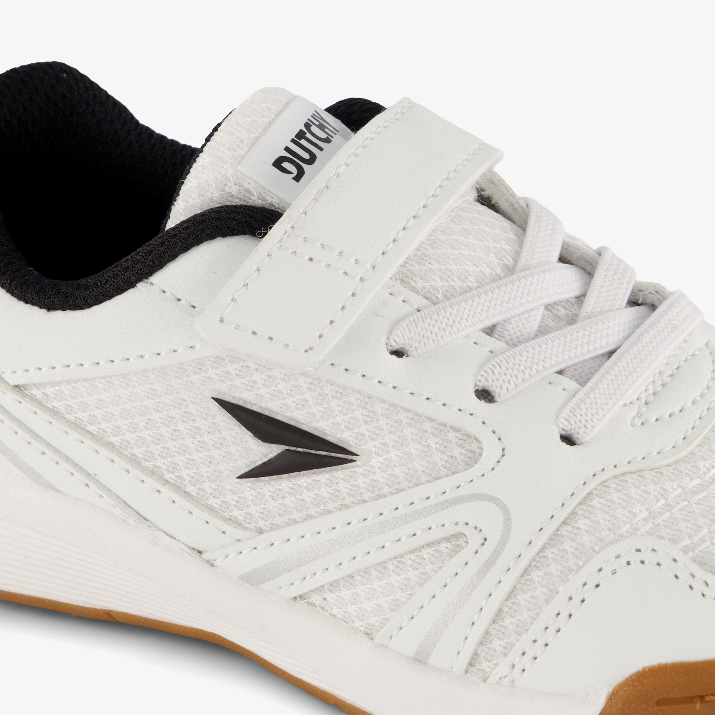 Dutchy Rebound kinder zaalschoenen IC wit meisjes – foto 5