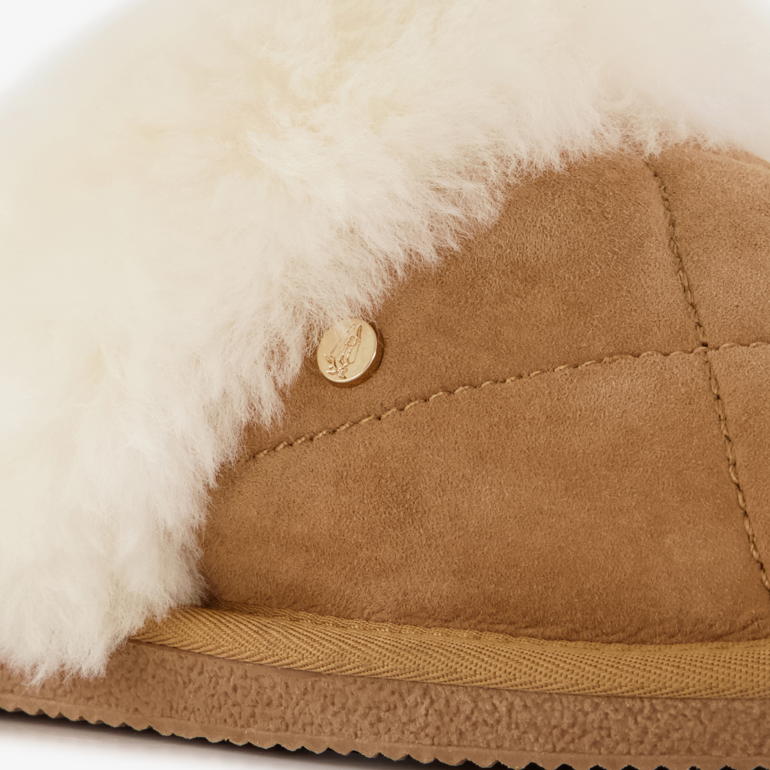 Hush Puppies dames instap pantoffels bruin – foto 5