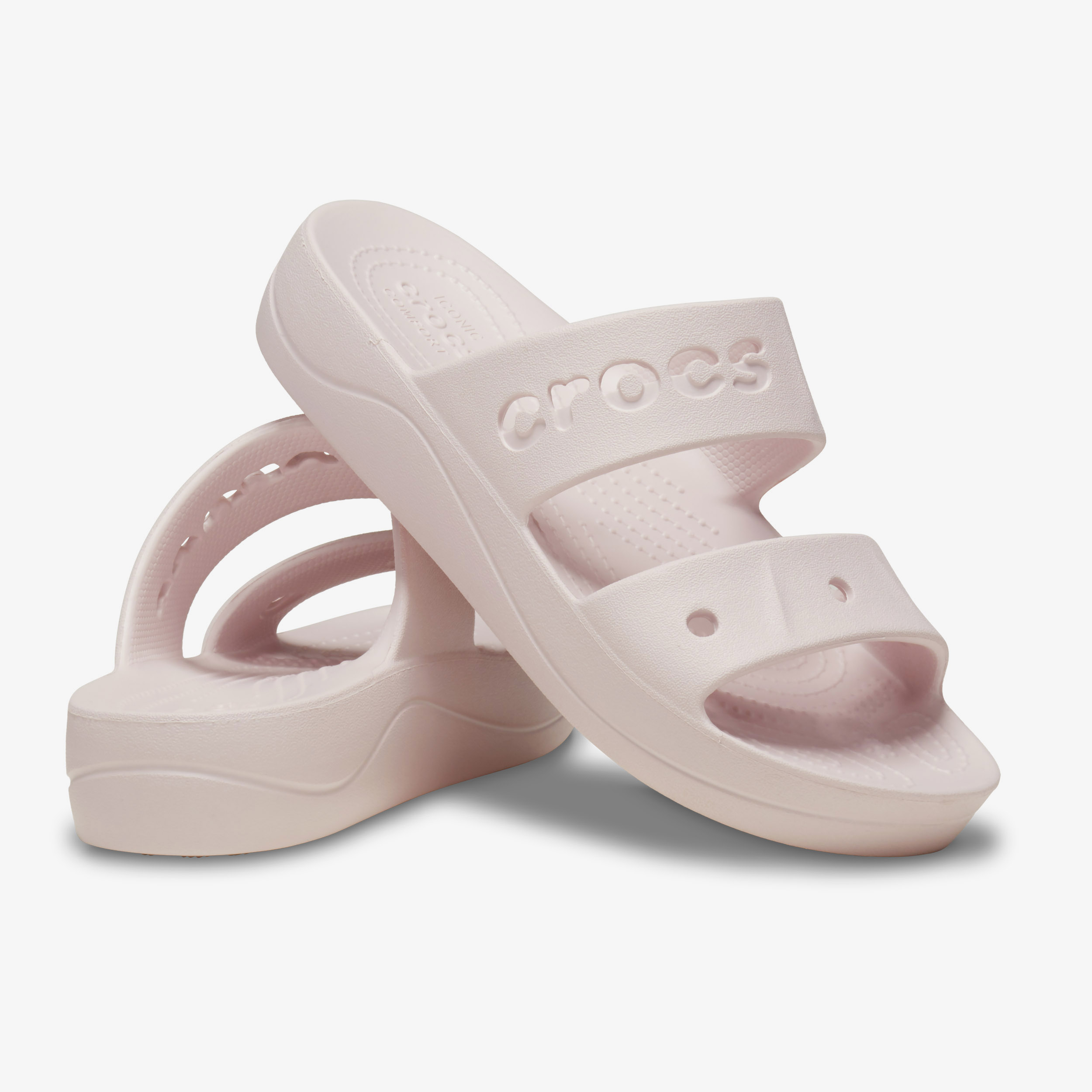 Crocs Baya Platform dames slippers lichtroze – foto 5