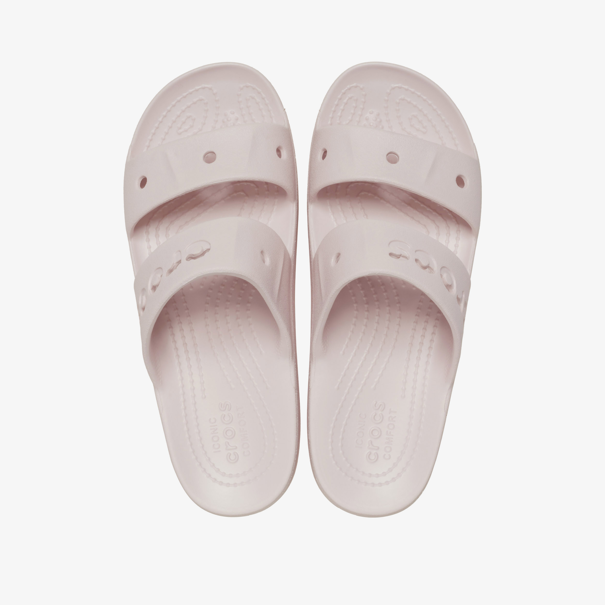 Crocs Baya Platform dames slippers lichtroze – foto 4