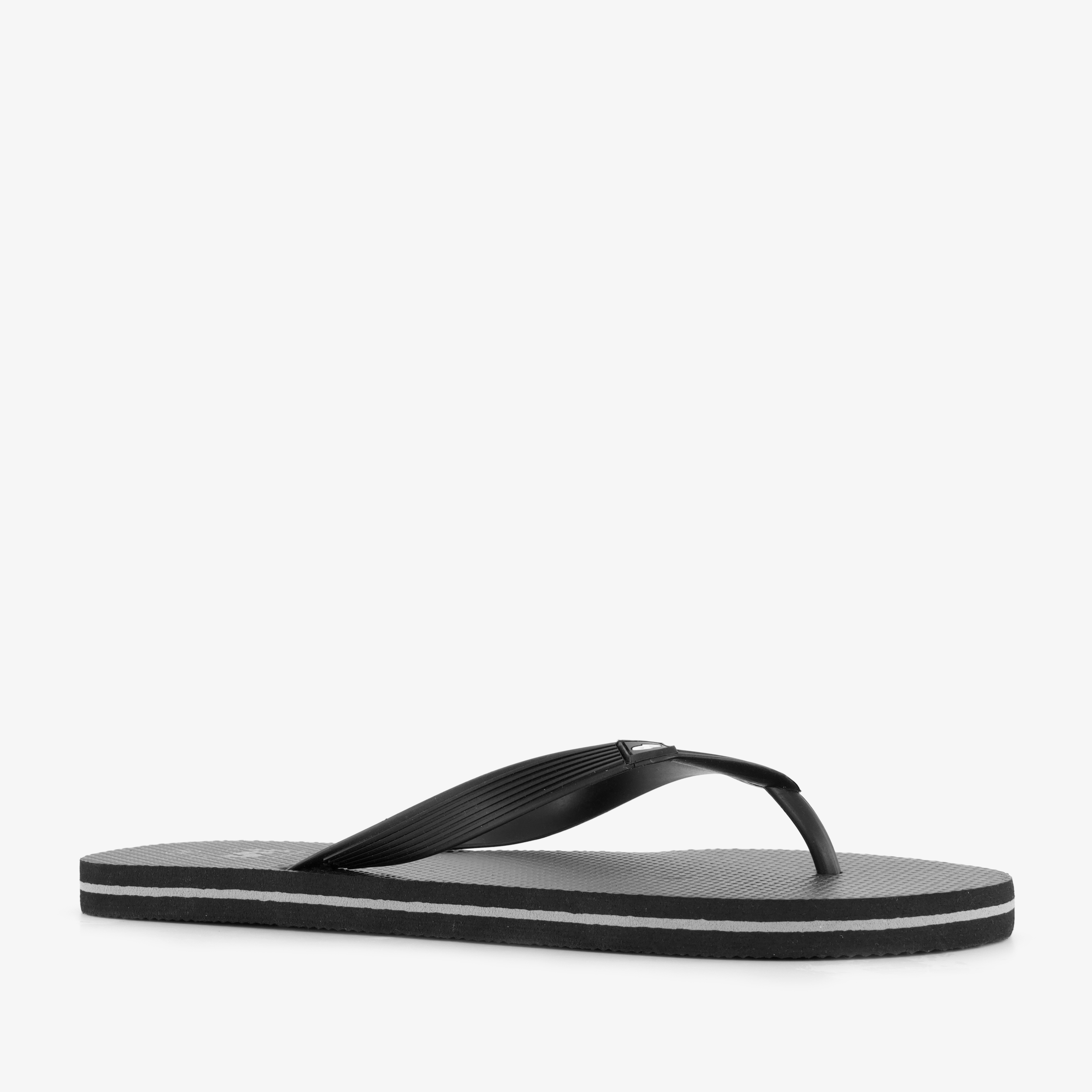 Heren teenslippers zwart