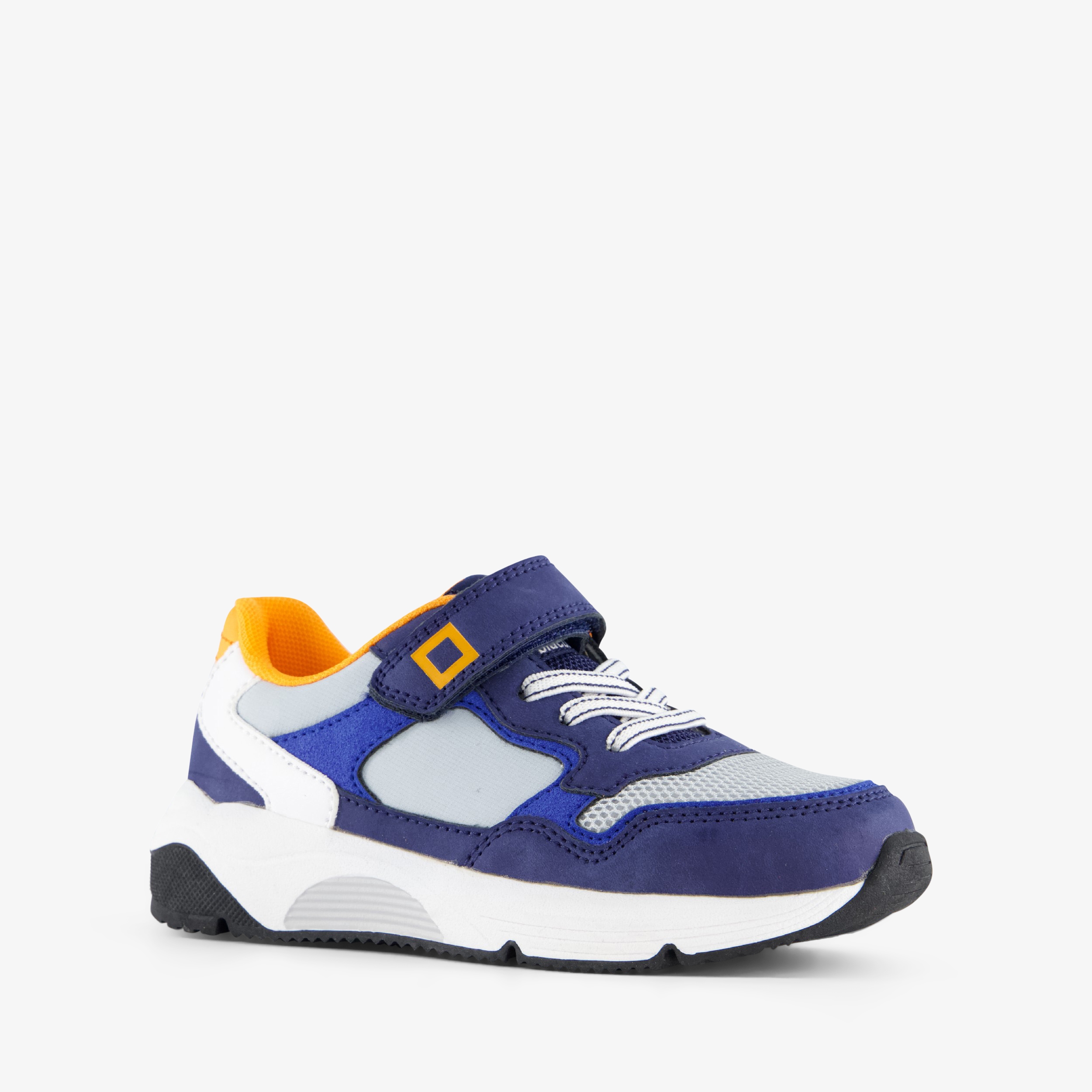 Blue Box jongens sneakers blauw/oranje