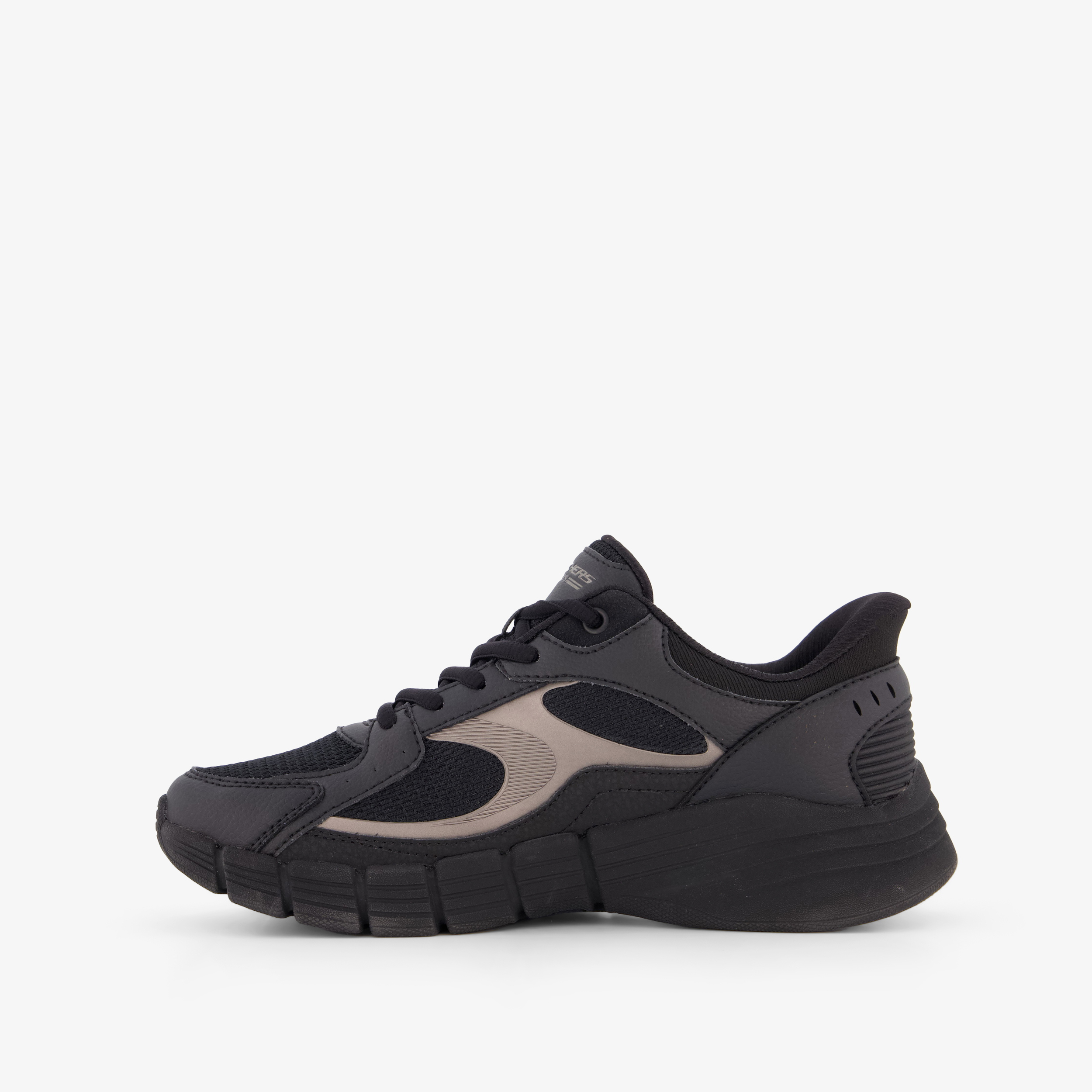 Skechers Slip-ins BOBS Sport B Flex dames sneakers zwart