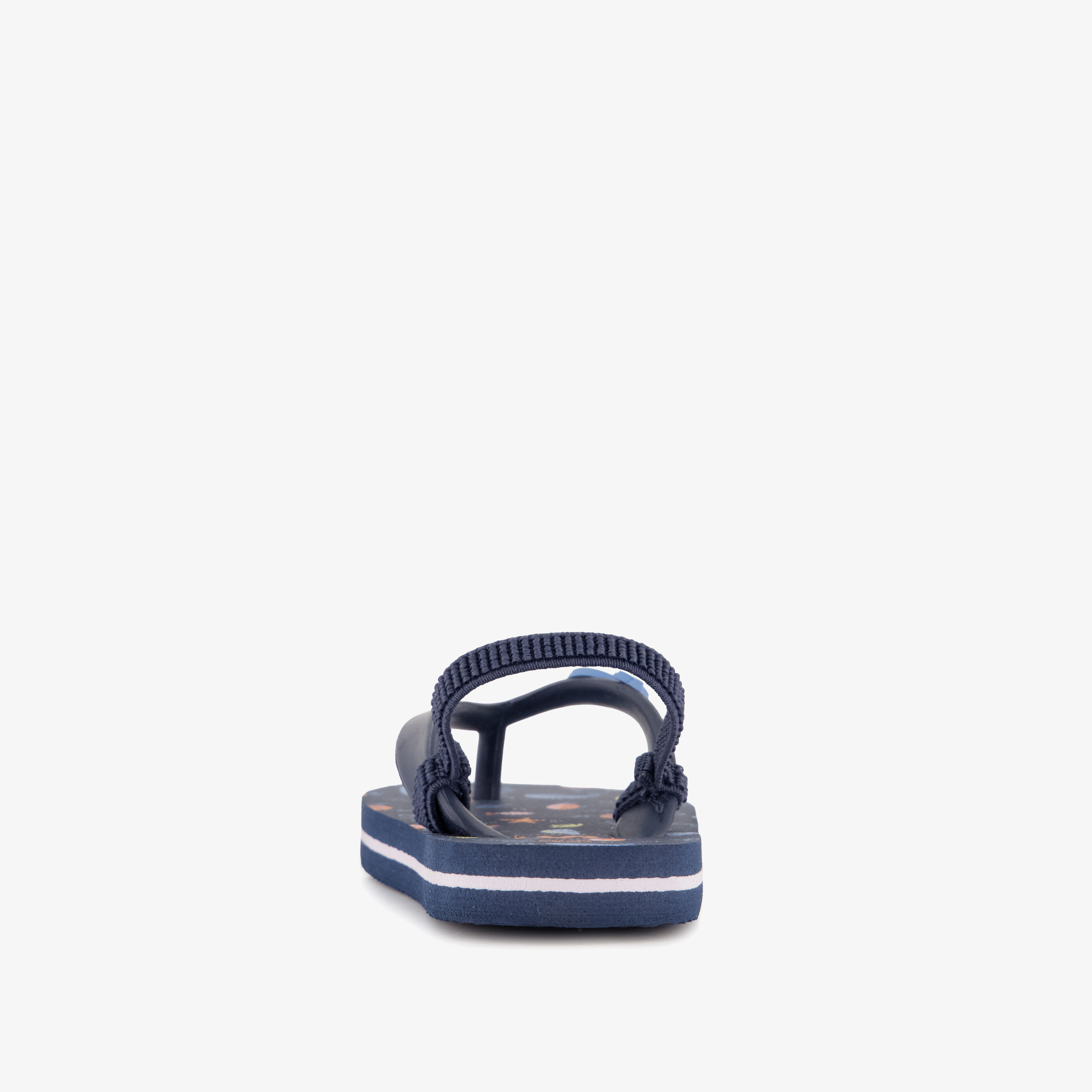 Kinder teenslippers met hielbandje en zeedieren blauw meisjes – foto 2