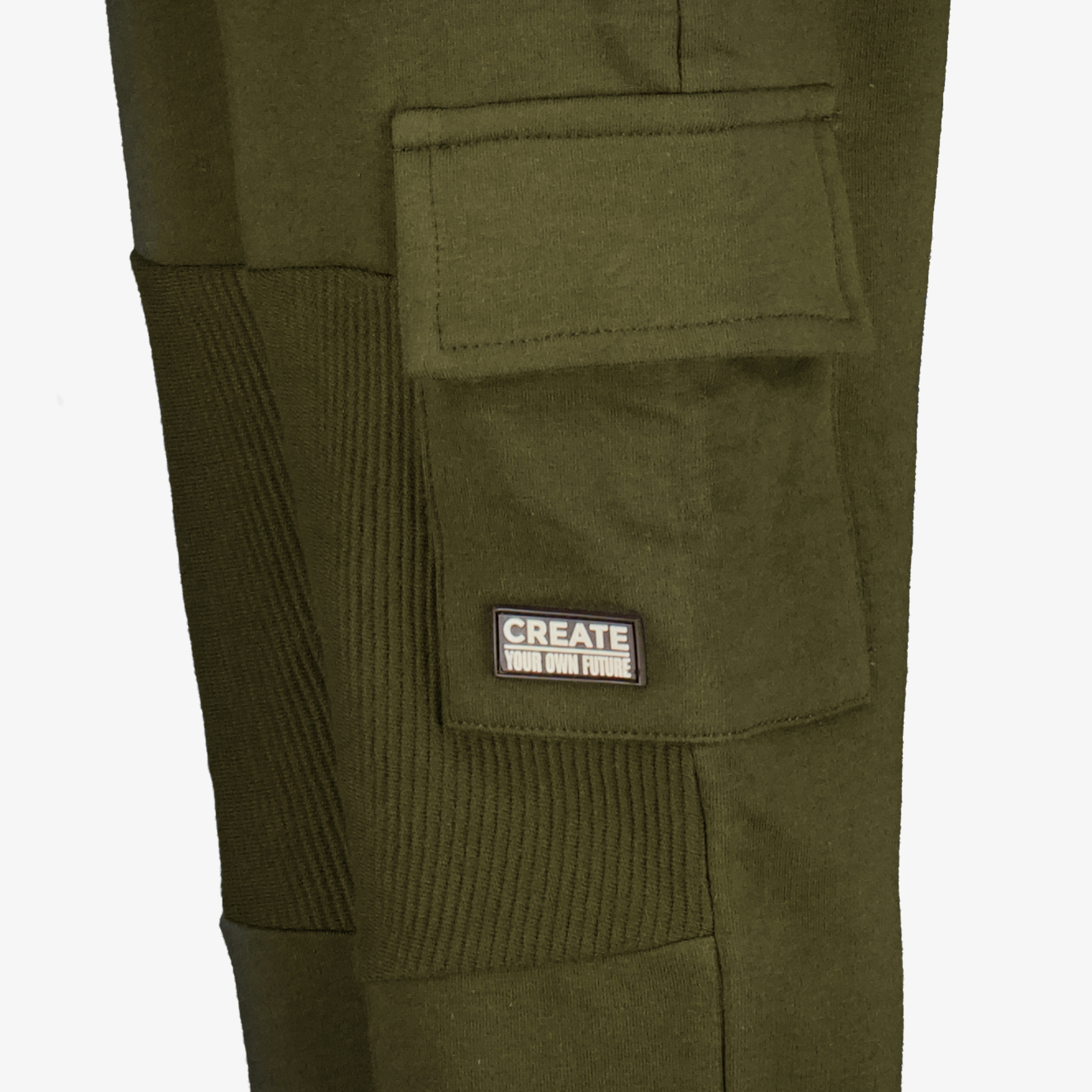 Unsigned jongens cargo jogginbroek groen broeken & shorts – foto 3