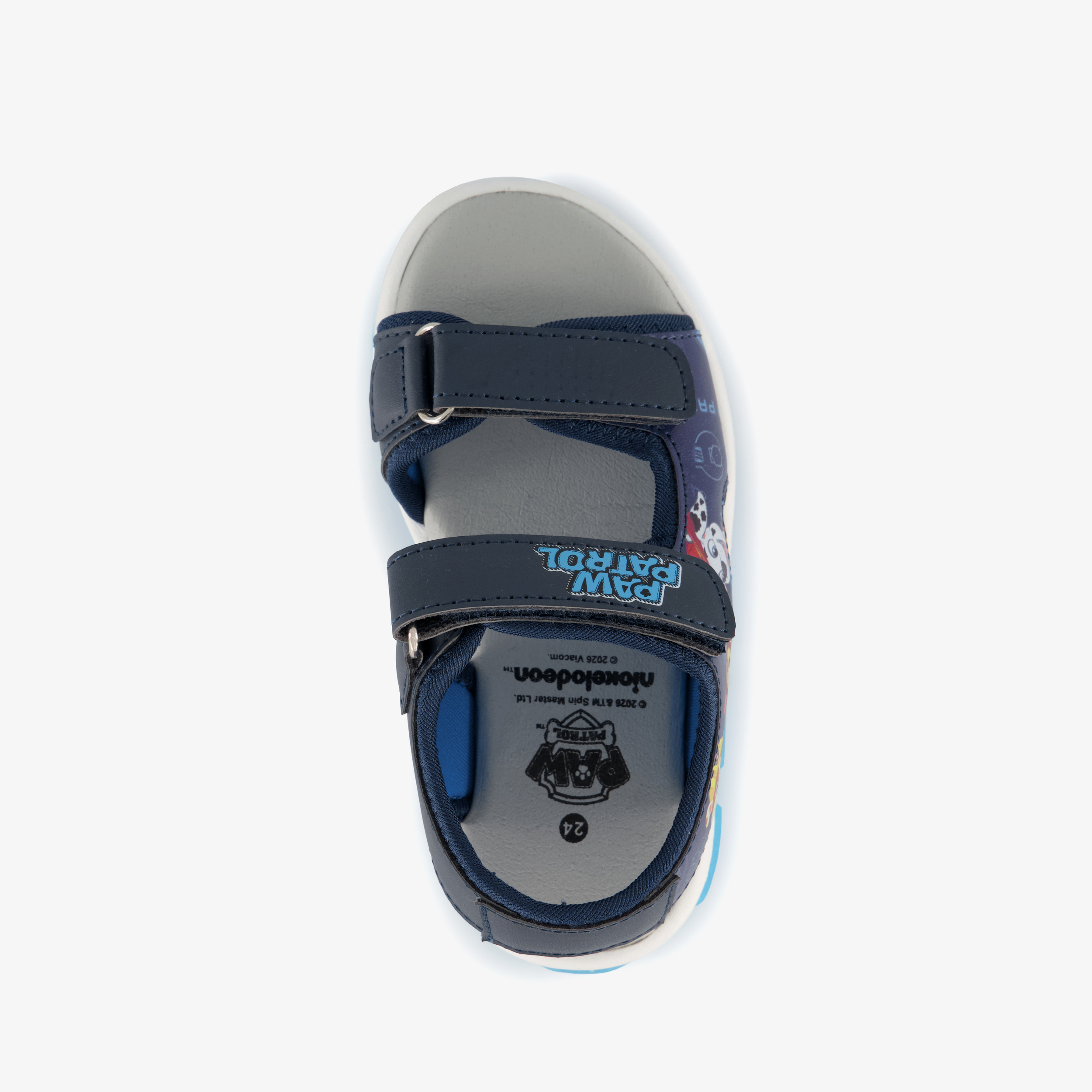 Paw Patrol jongens sandalen met lichtjes blauw – foto 4