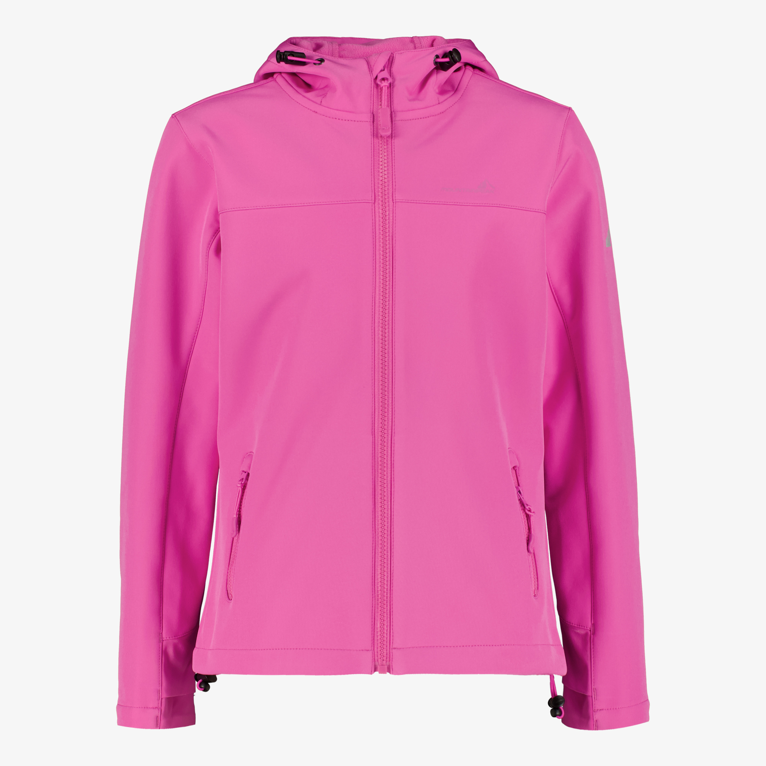 Mountain Peak meisjes softshell jas roze