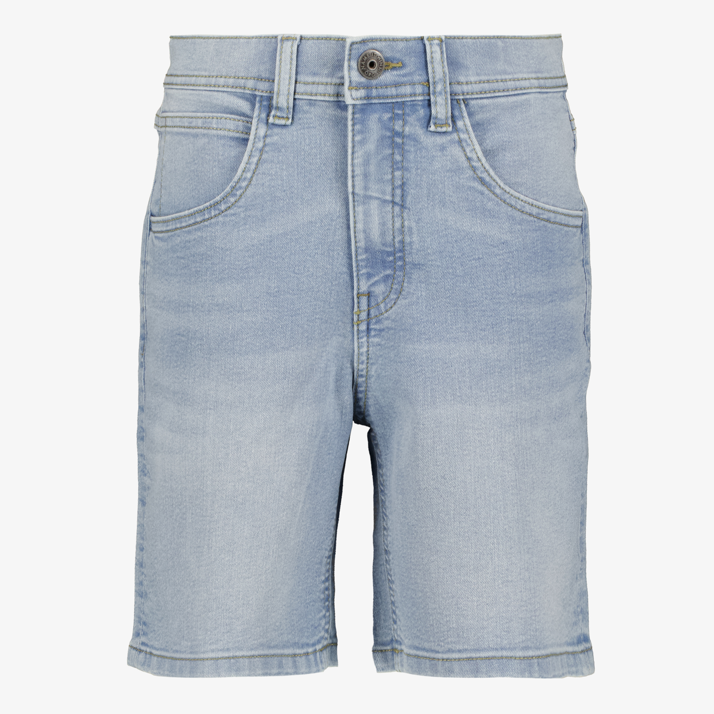 Name It jongens denim short lichtblauw