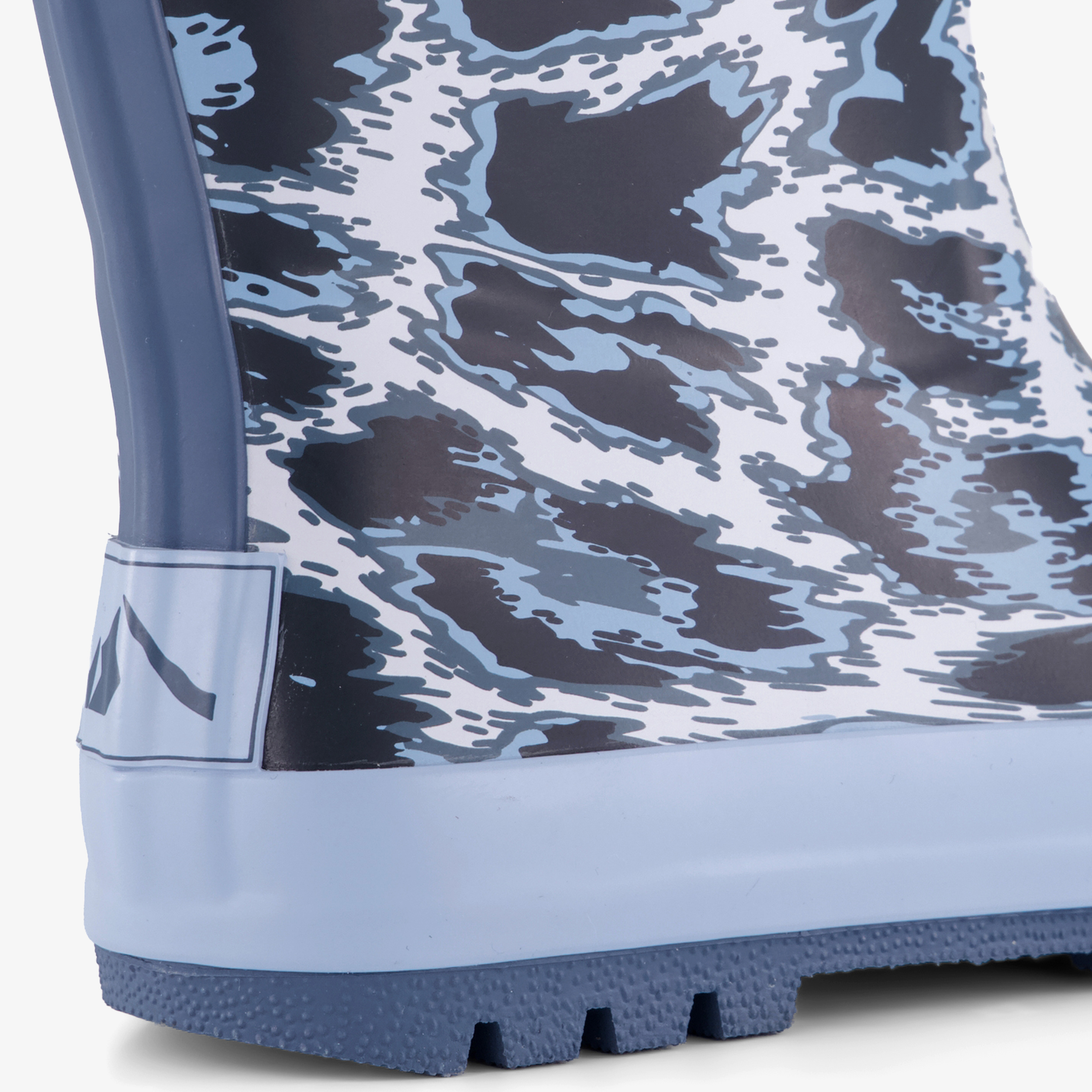 Mountain Peak kinder regenlaarzen panterprint blauw meisjes – foto 5