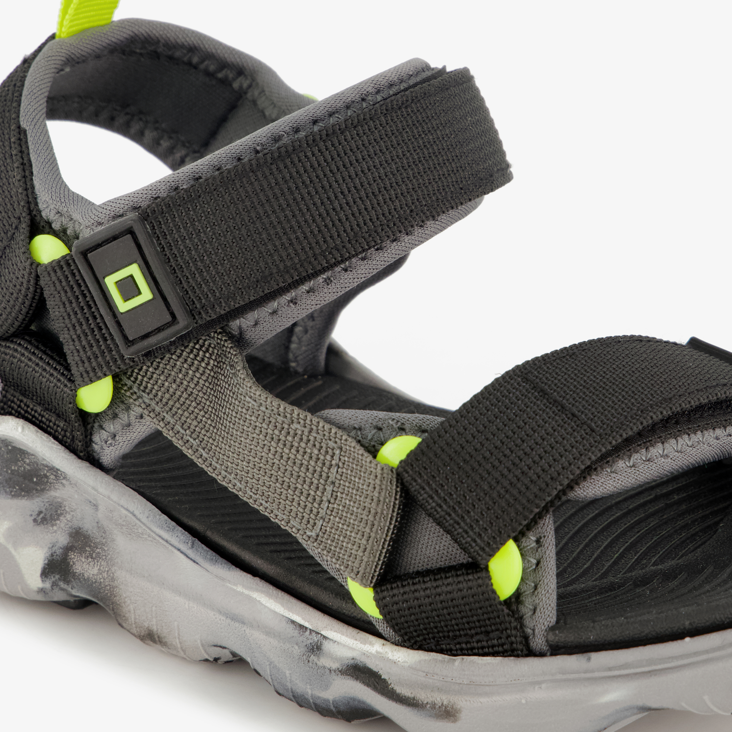 Blue Box jongens sandalen zwart grijs – foto 5