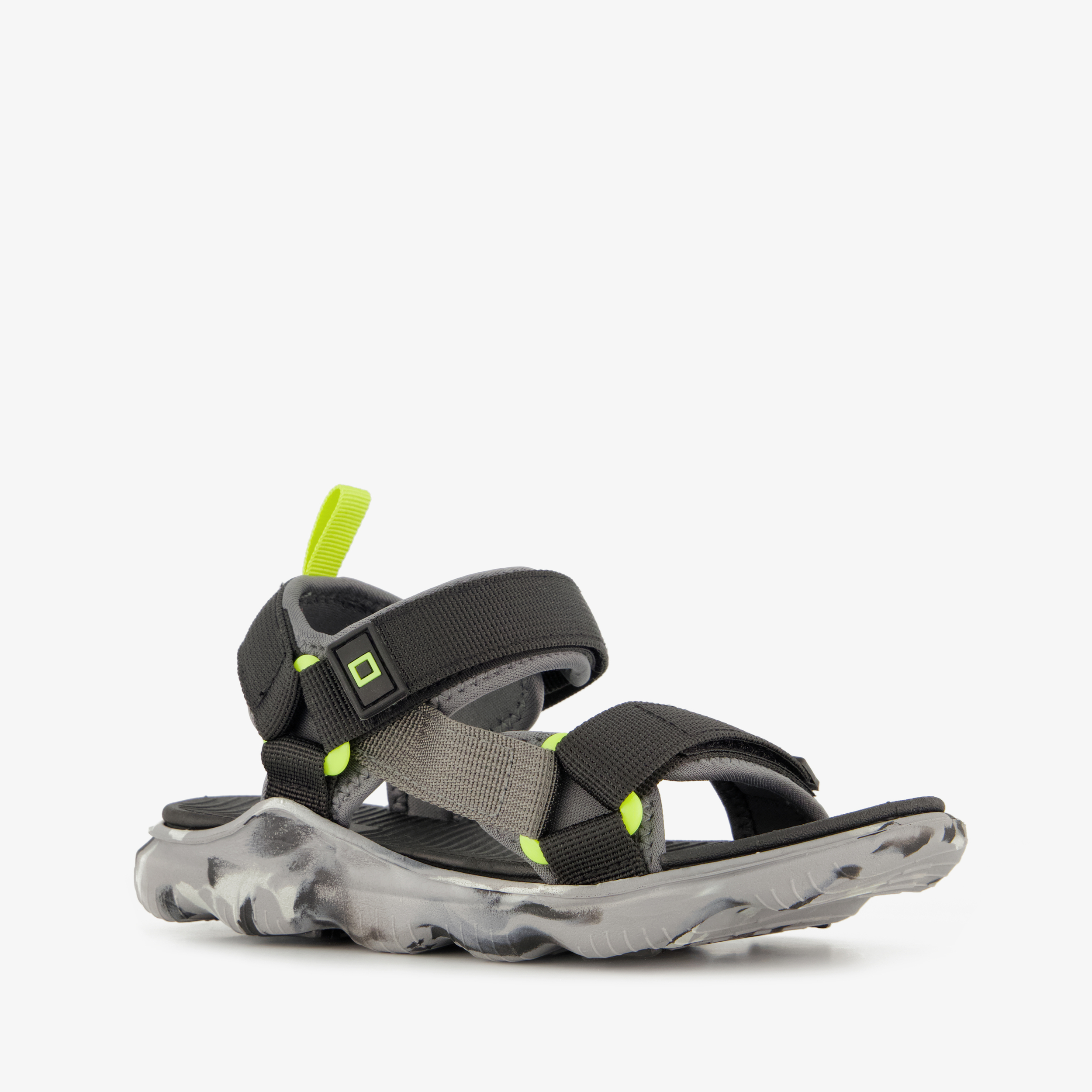 Blue Box jongens sandalen zwart grijs