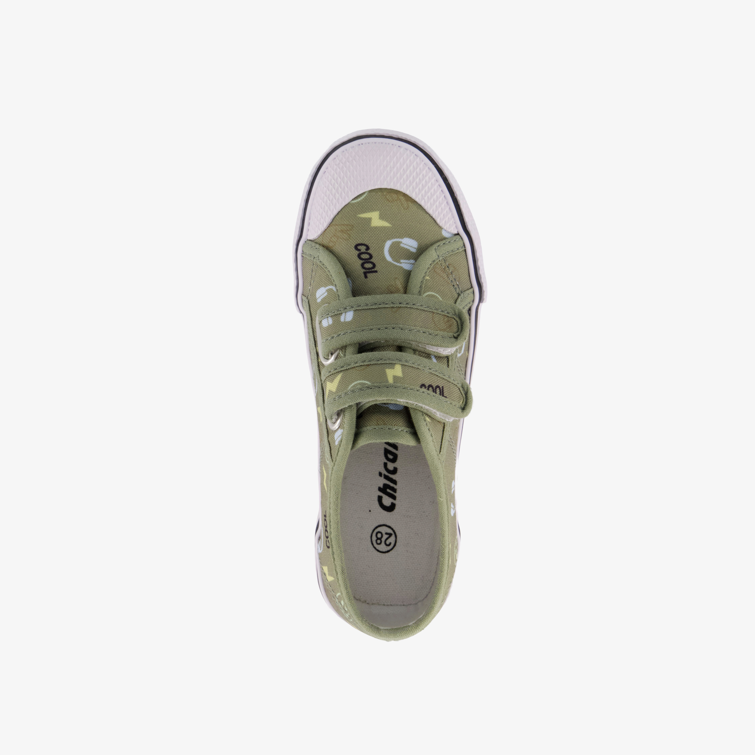 Chicane kinder gymschoenen met print groen meisjes – foto 4
