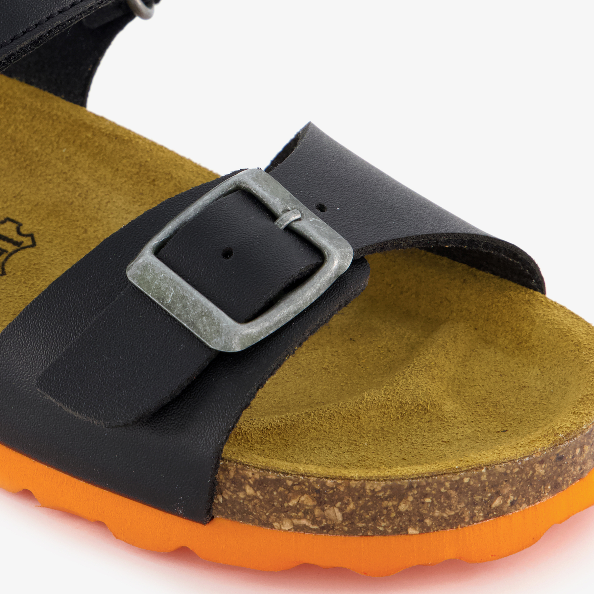 Hush Puppies jongens bio sandalen zwart oranje – foto 5