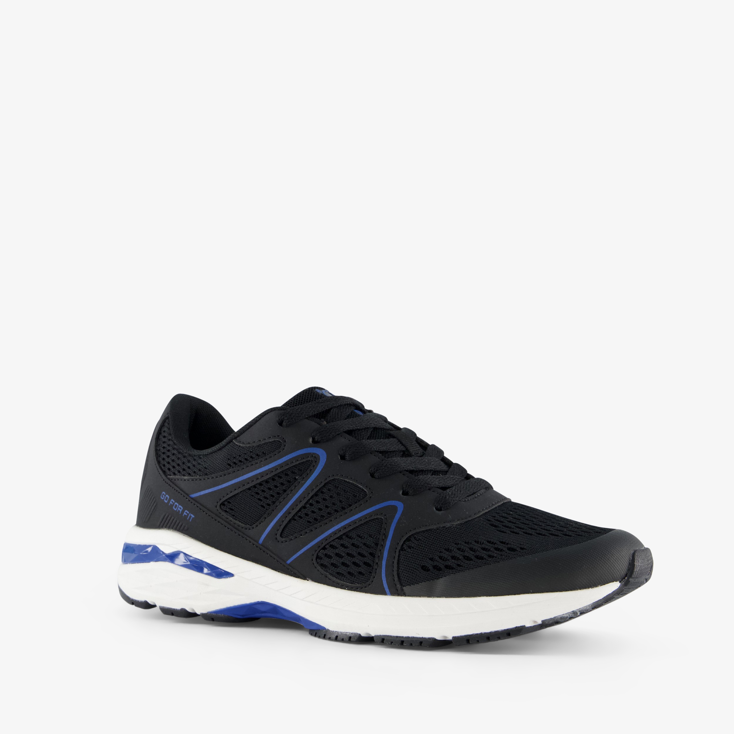 Osaga heren hardloopschoenen zwart blauw
