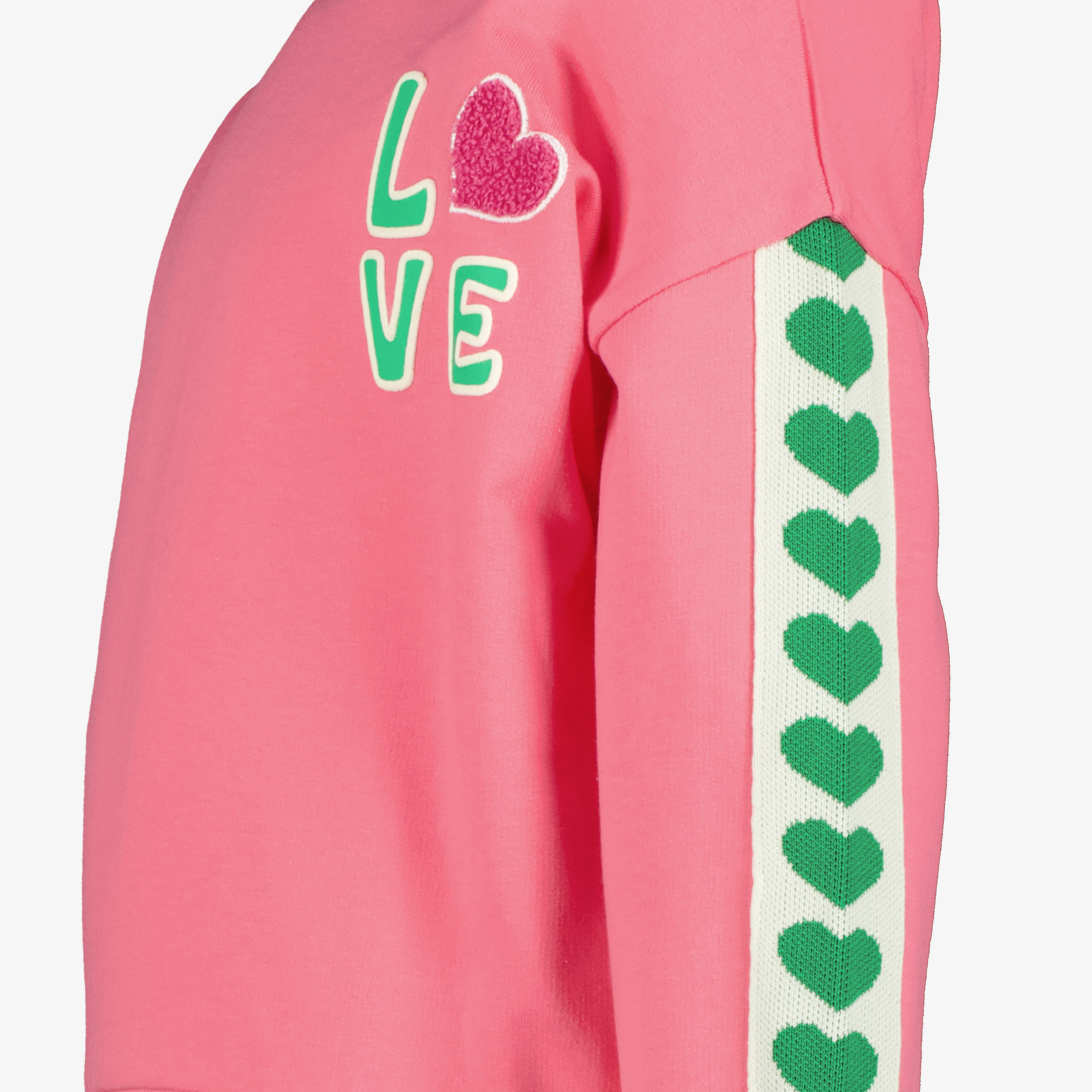 TwoDay meisjes sweater met bies roze truien & vesten – foto 2