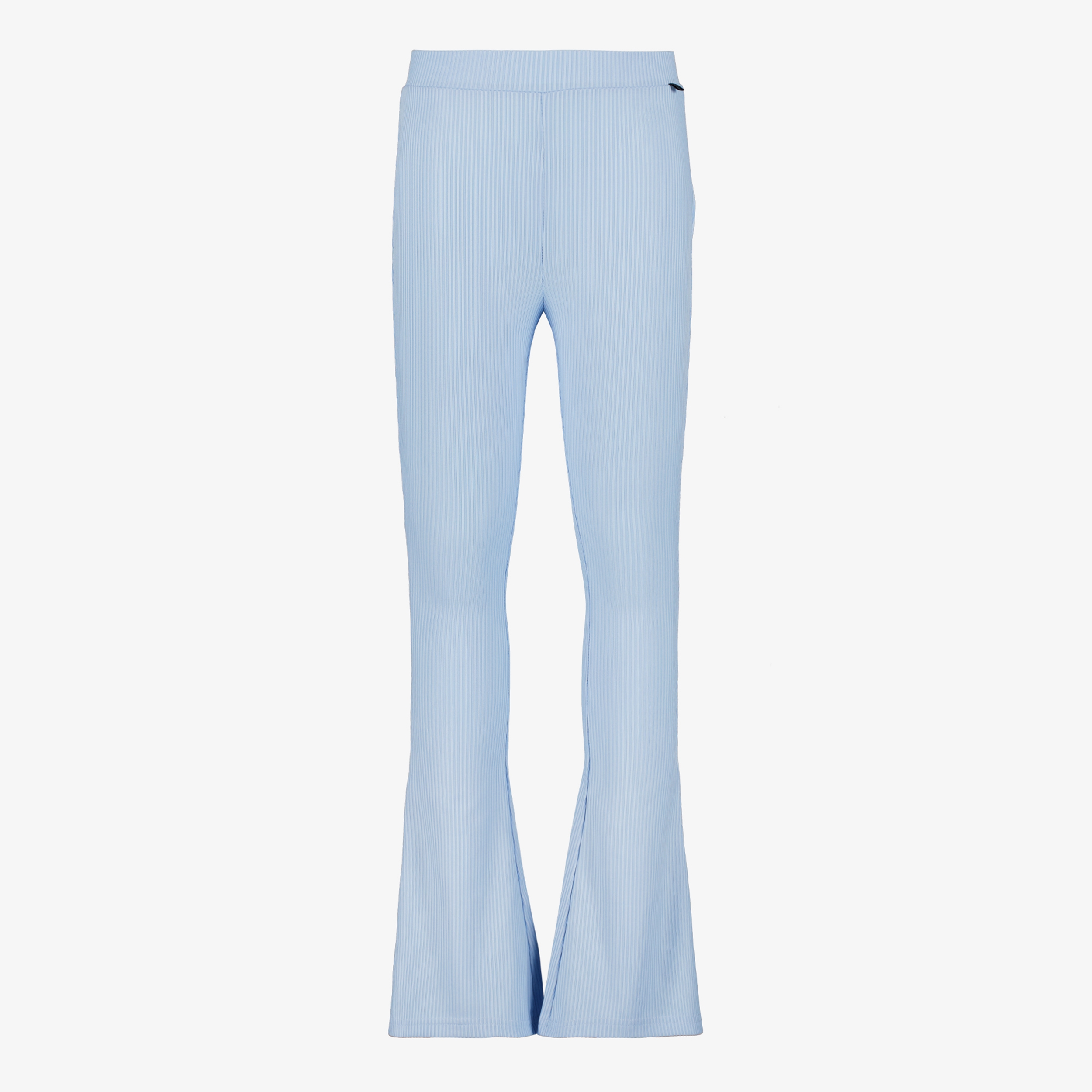 TwoDay geribde meisjes flared broek ijsblauw
