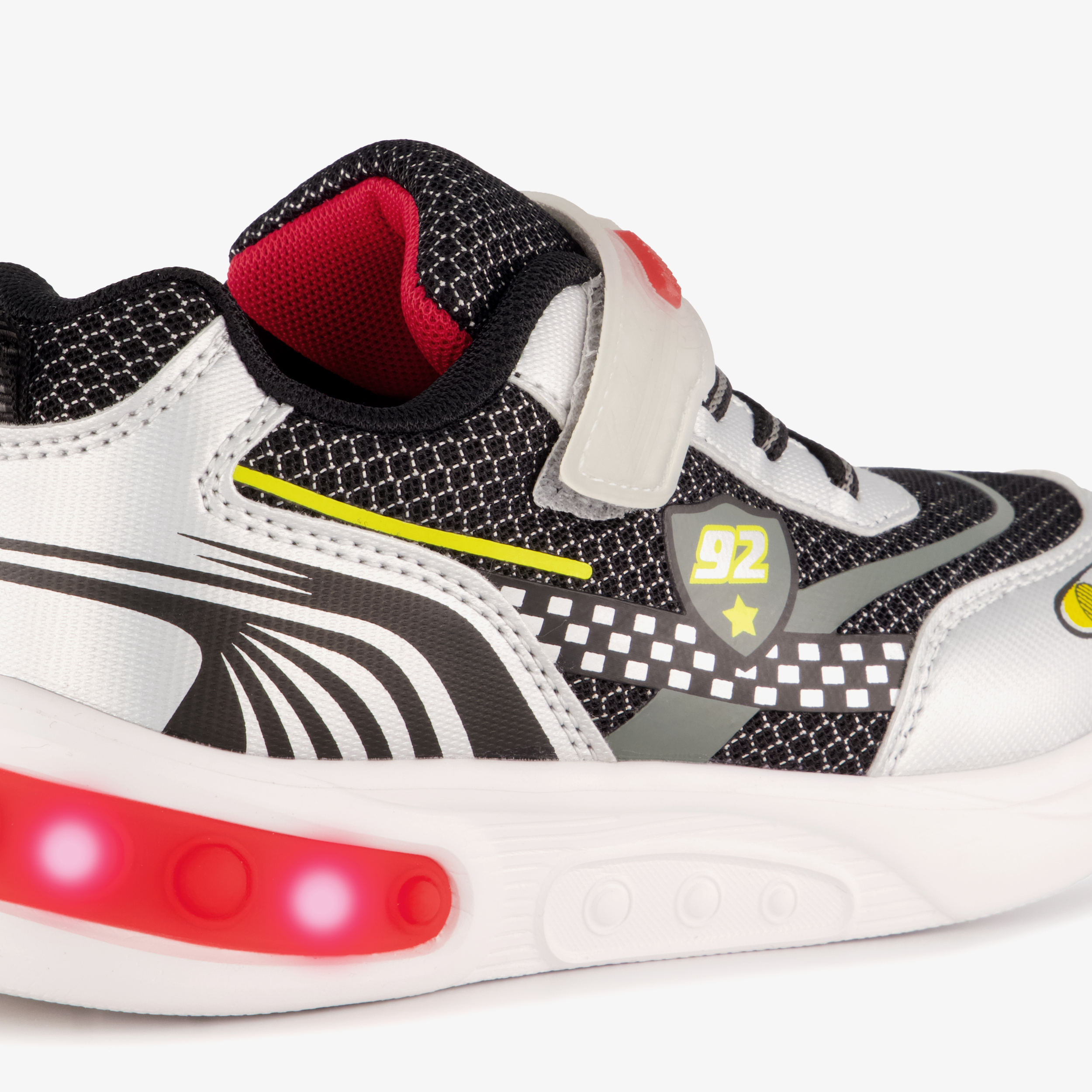 Blue Box jongens sneakers met lichtjes grijs – foto 5