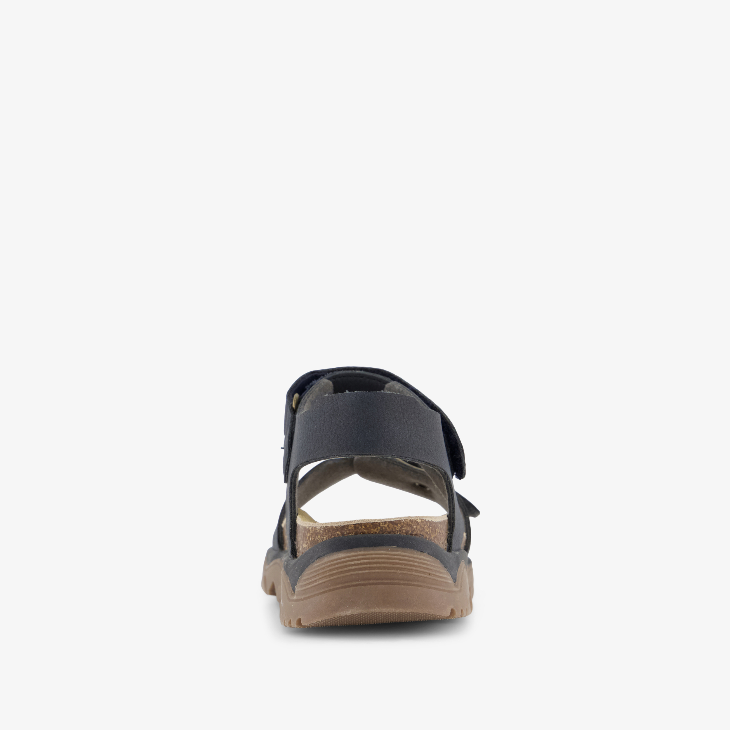 Braqeez leren jongens sandalen donkerblauw – foto 2