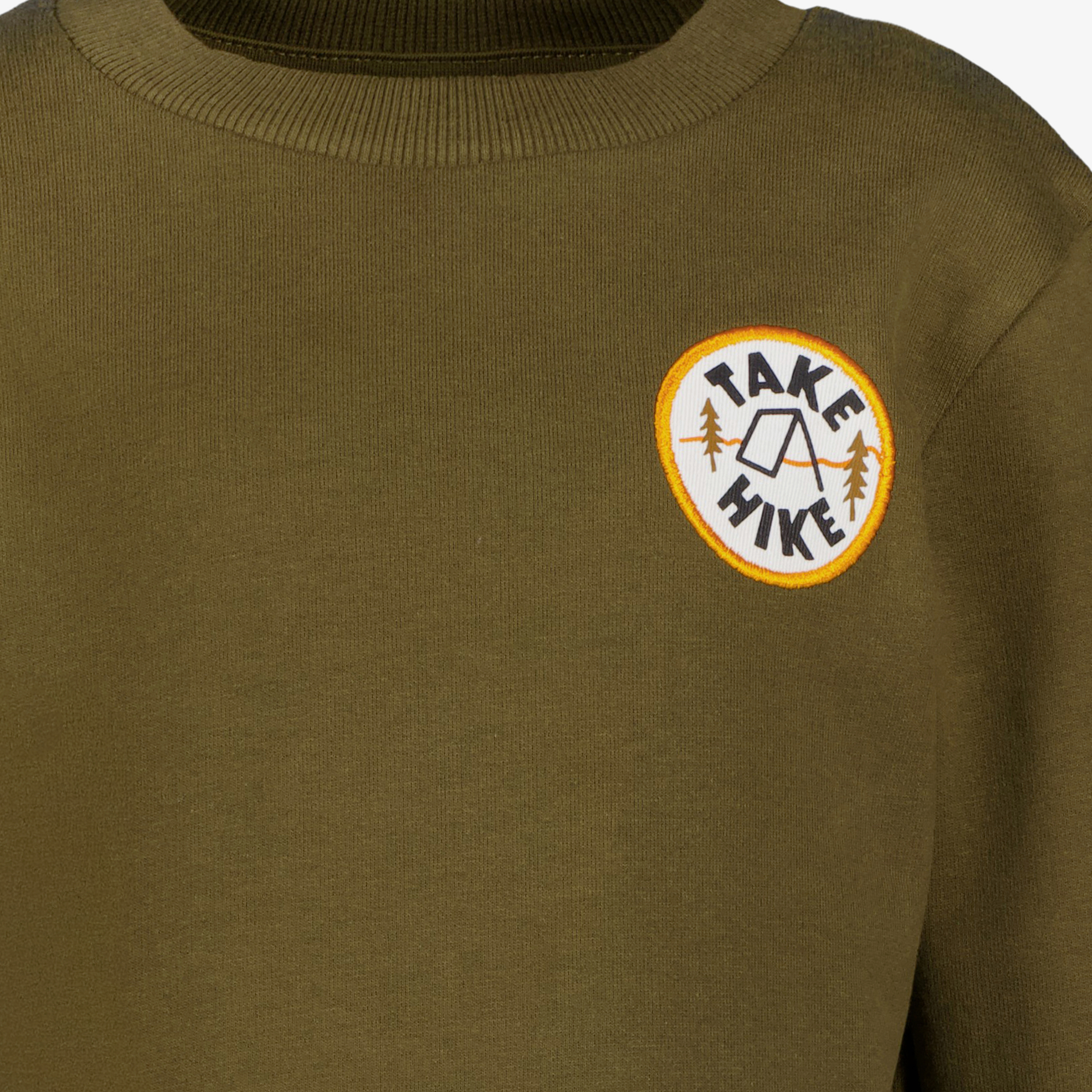 Unsigned jongens sweater met backprint groen truien & vesten – foto 2