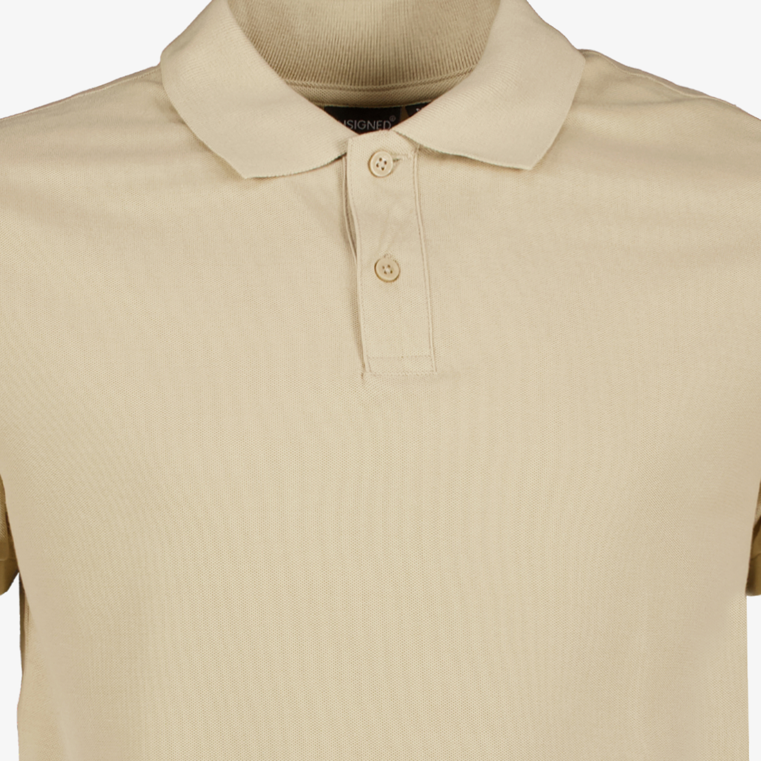Unsigned heren polo beige t-shirts & tops – foto 2