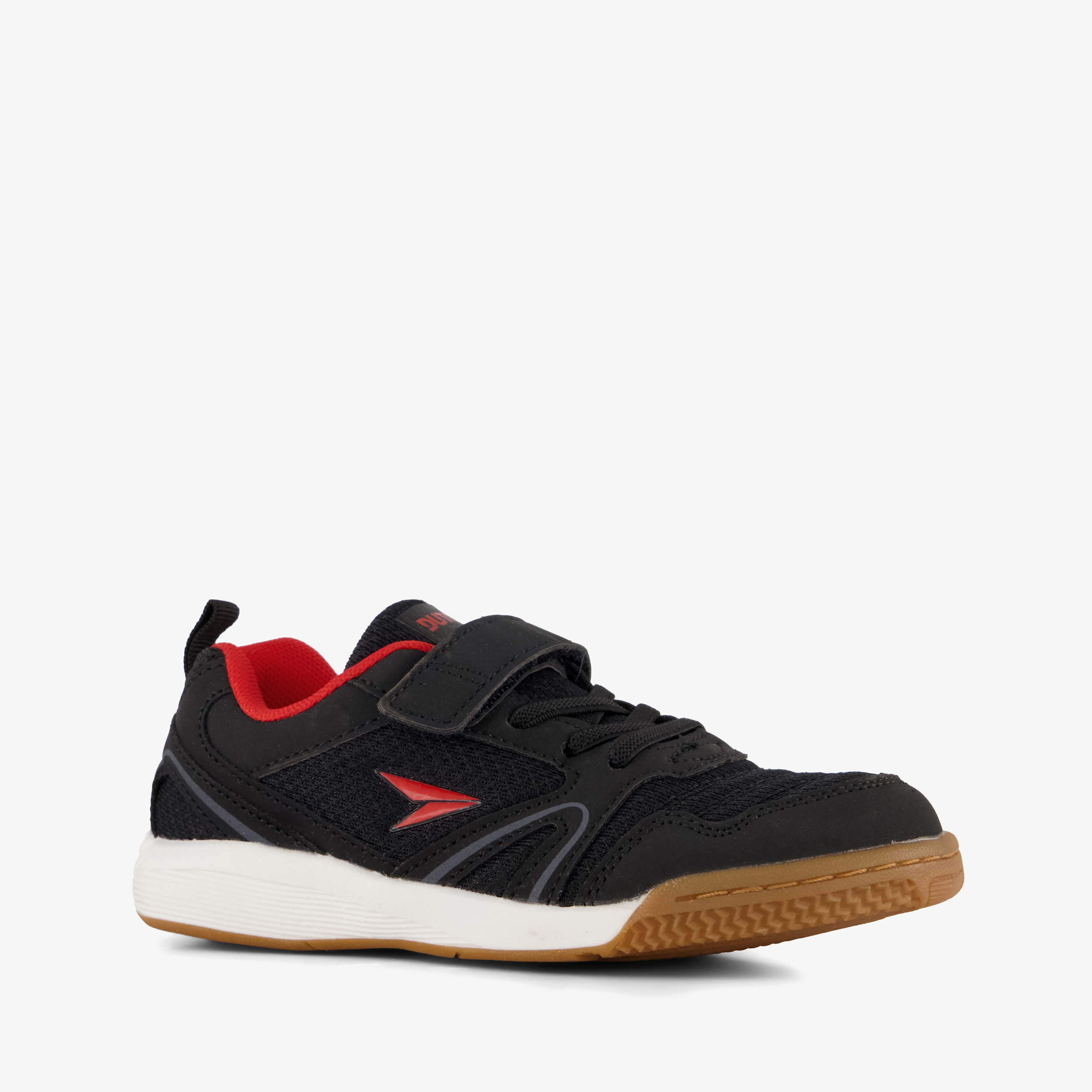 Dutchy Rebound kinder zaalschoenen IC zwart meisjes