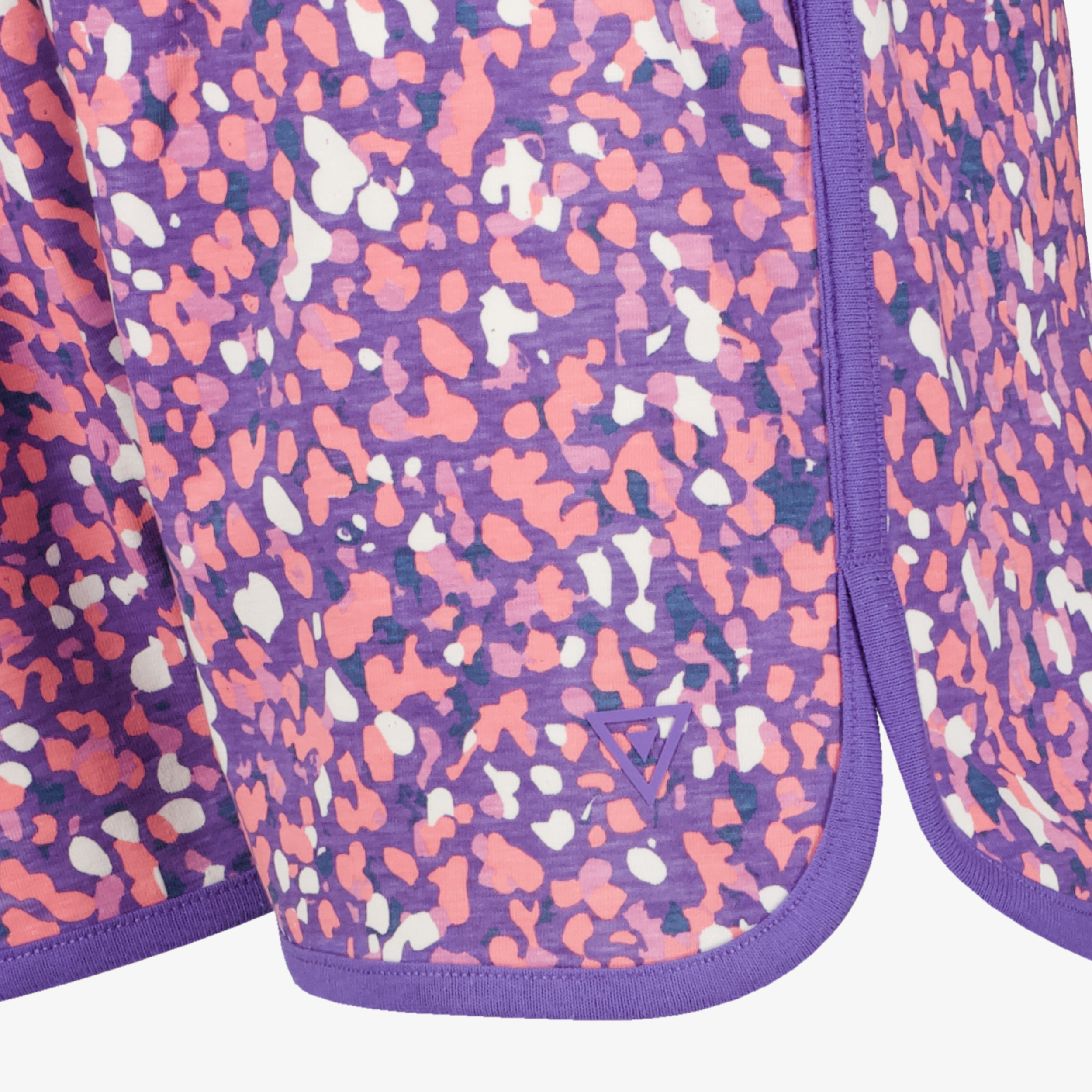 Osaga meisjes sweat short met print paars broeken & shorts – foto 2