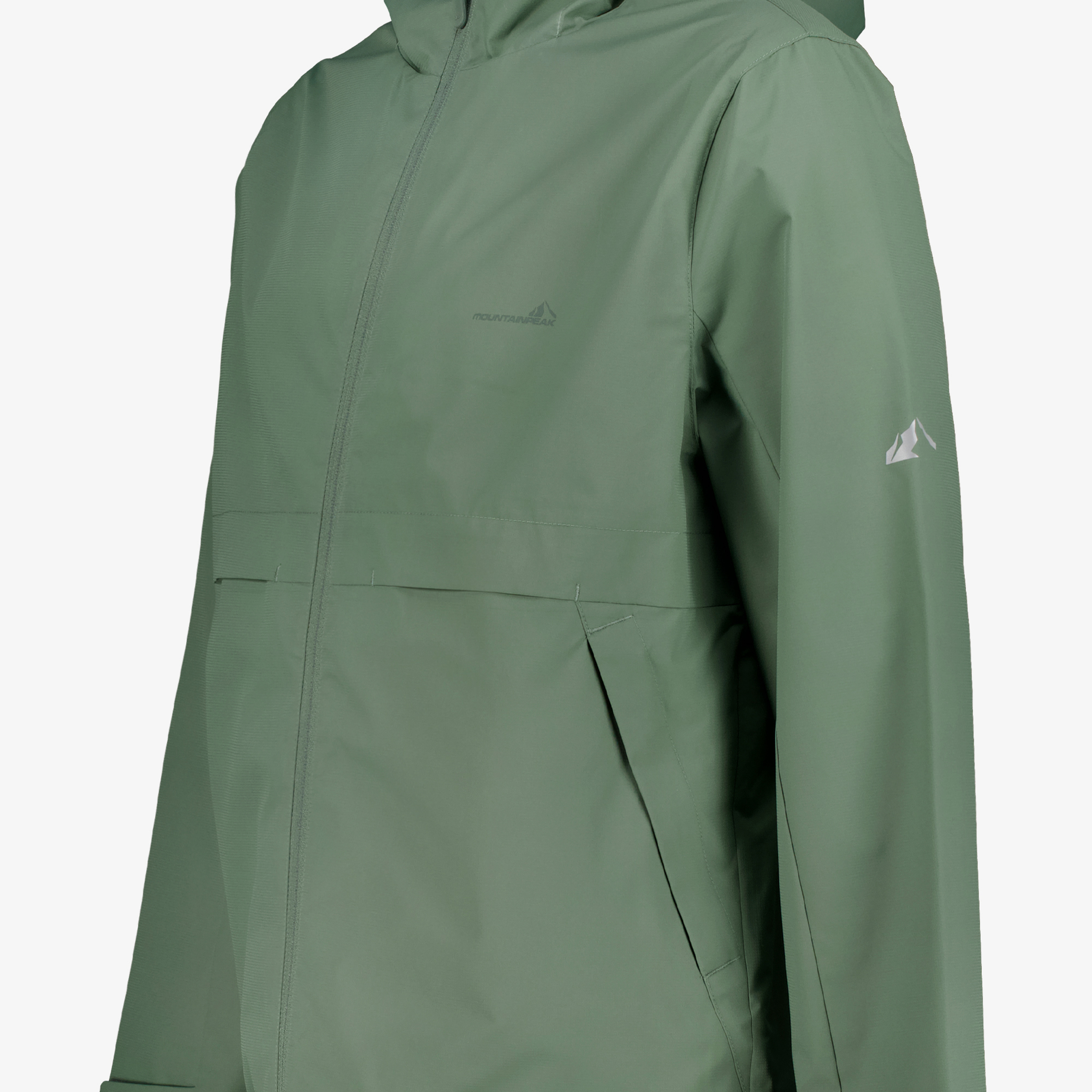 Mountain Peak heren outdoor softshell jas groen jassen – foto 2