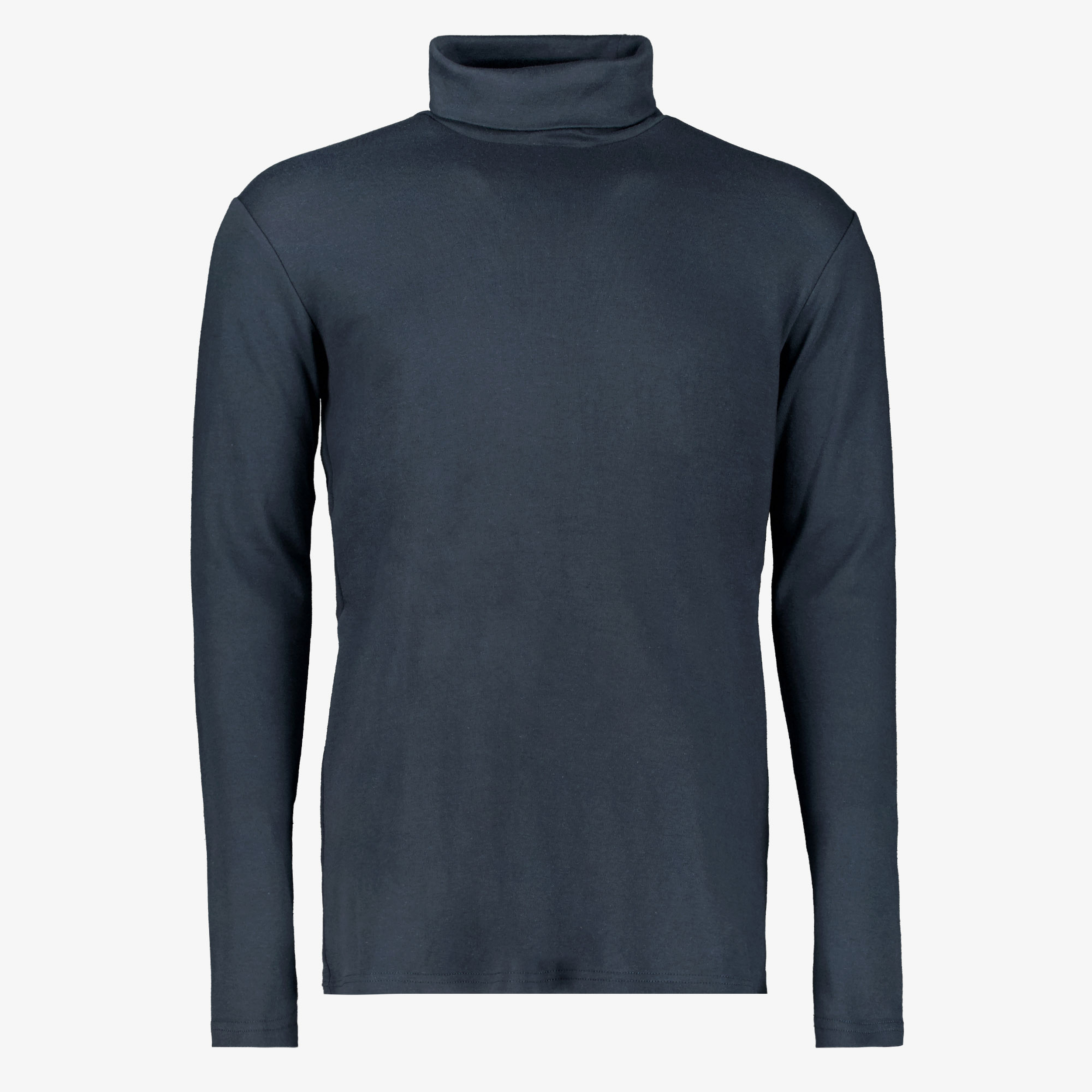Mountain Peak heren skipully met rollneck blauw ski-pullies