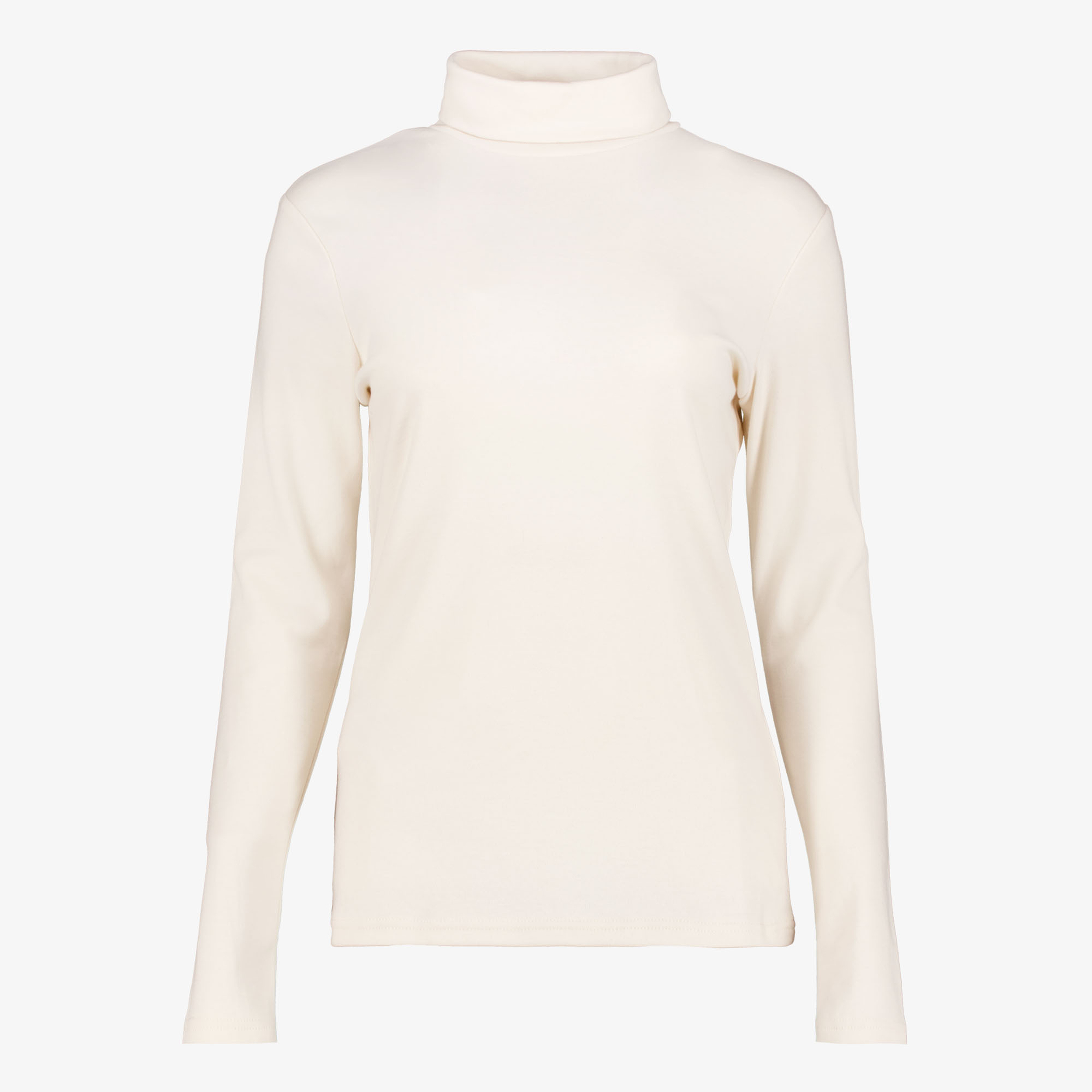 Mountain Peak dames skipully met rollneck creme ski-pullies