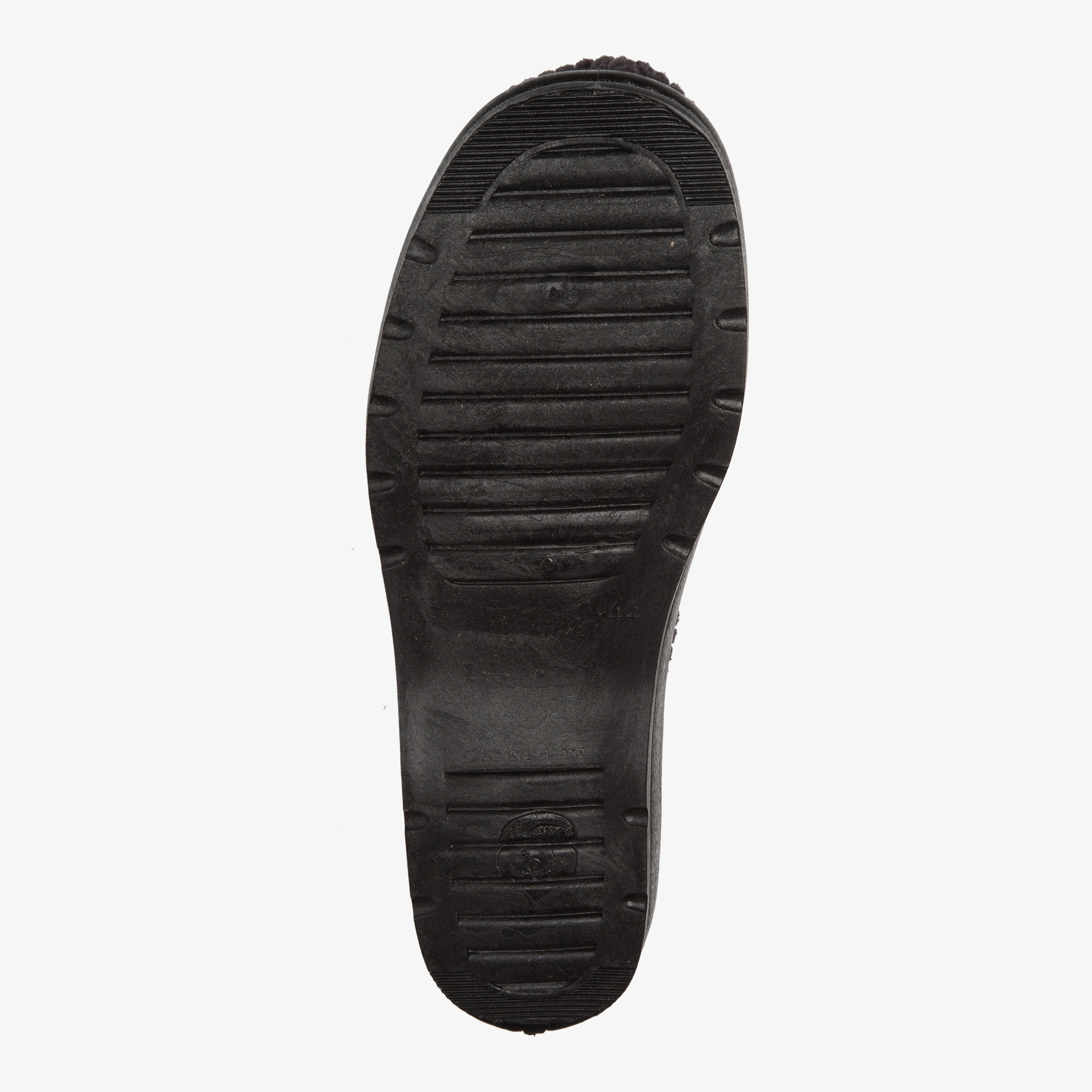 Blenzo heren pantoffels ribstof grijs – foto 5