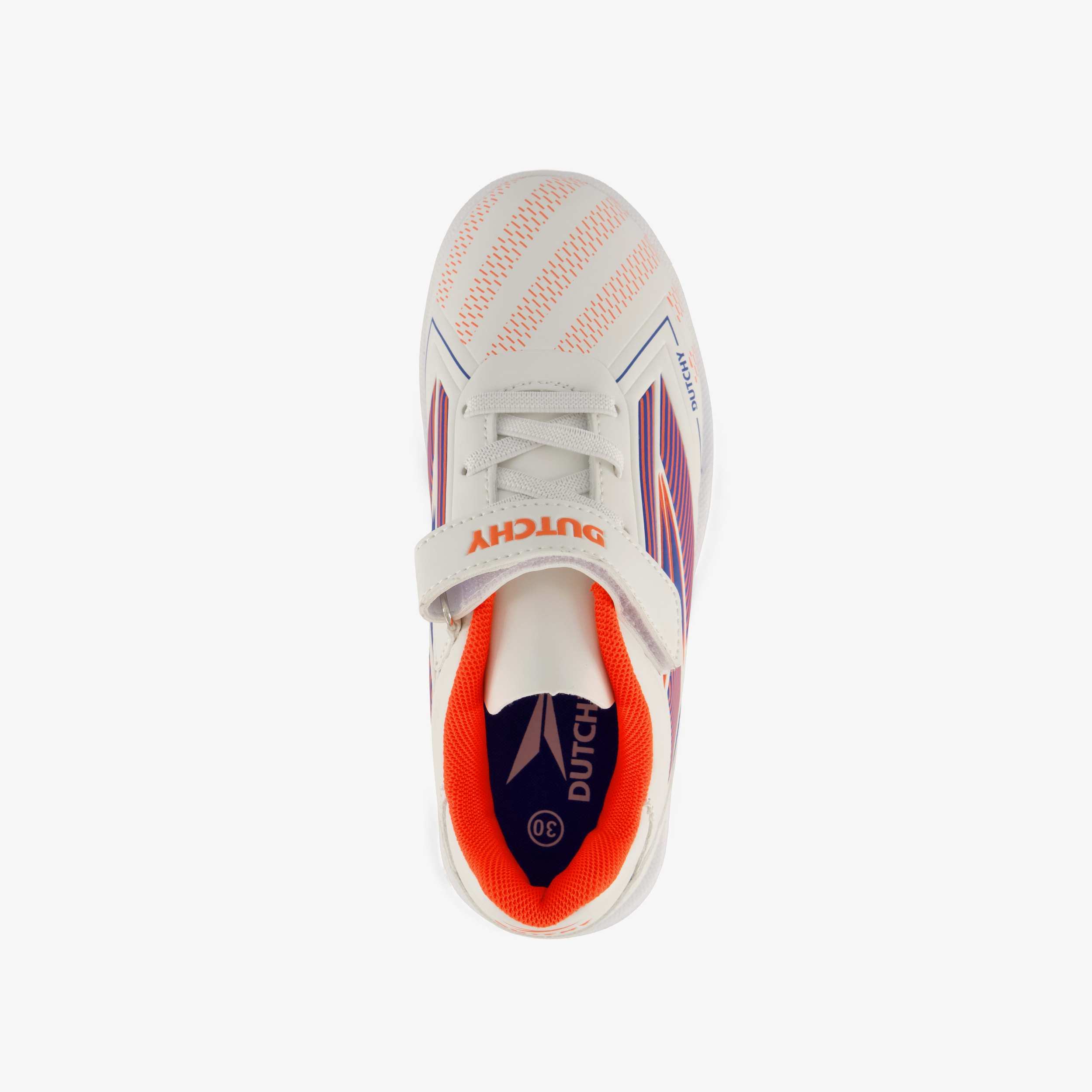 Dutchy Flow IC zaalvoetbalschoenen wit meisjes voetbalschoenenzaalschoenen – foto 4