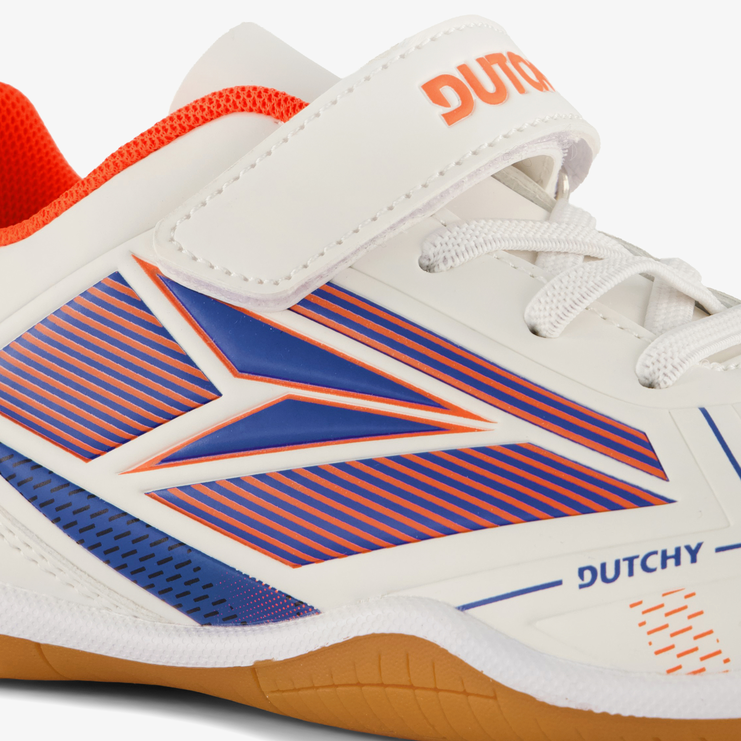 Dutchy Flow IC zaalvoetbalschoenen wit meisjes voetbalschoenenzaalschoenen – foto 5