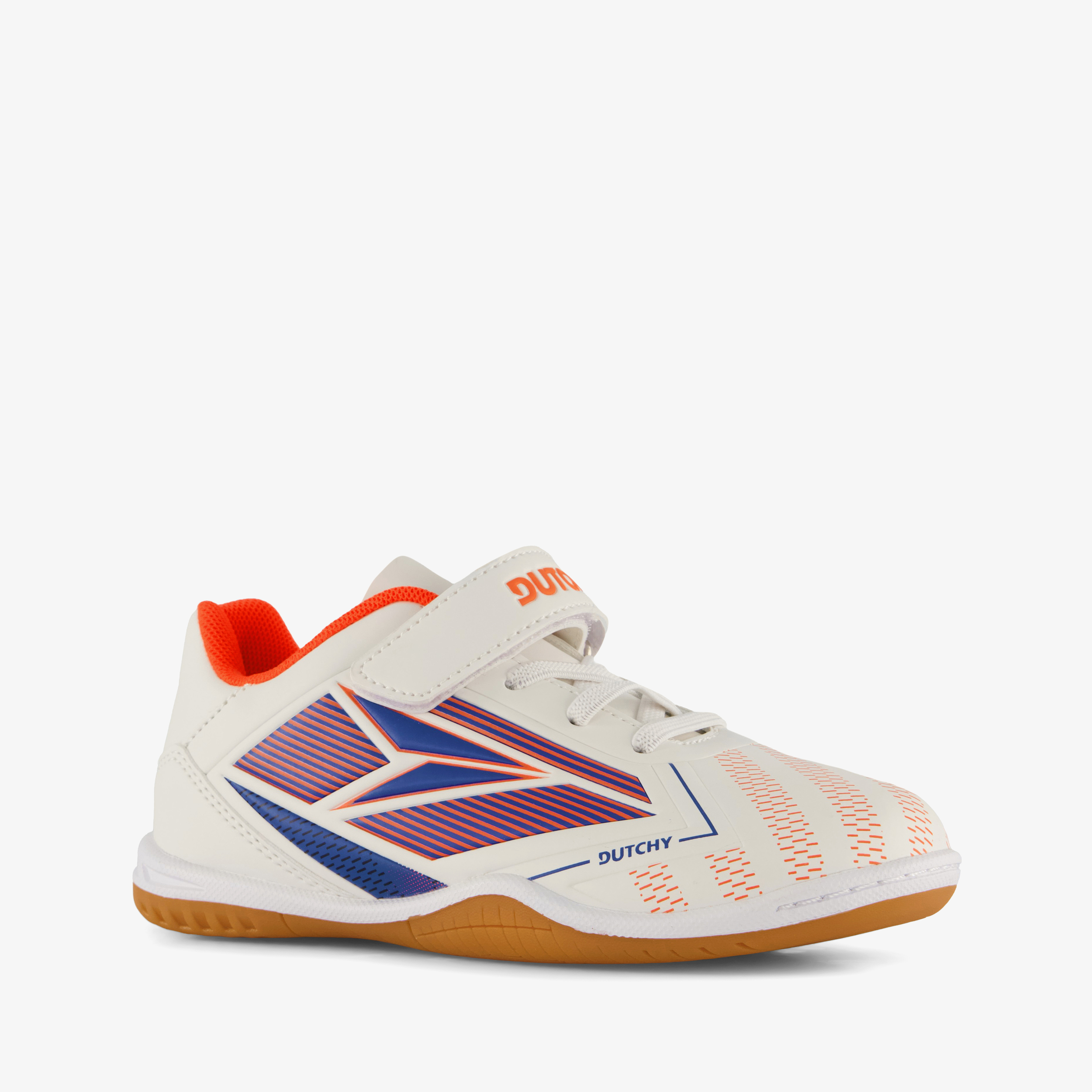 Dutchy Flow IC zaalvoetbalschoenen wit meisjes voetbalschoenenzaalschoenen