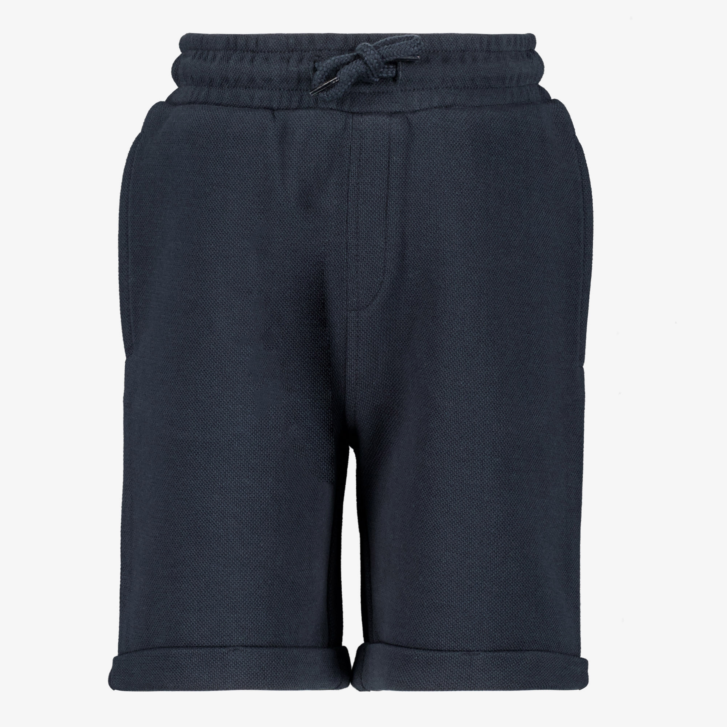 Unsigned jongens pique short blauw