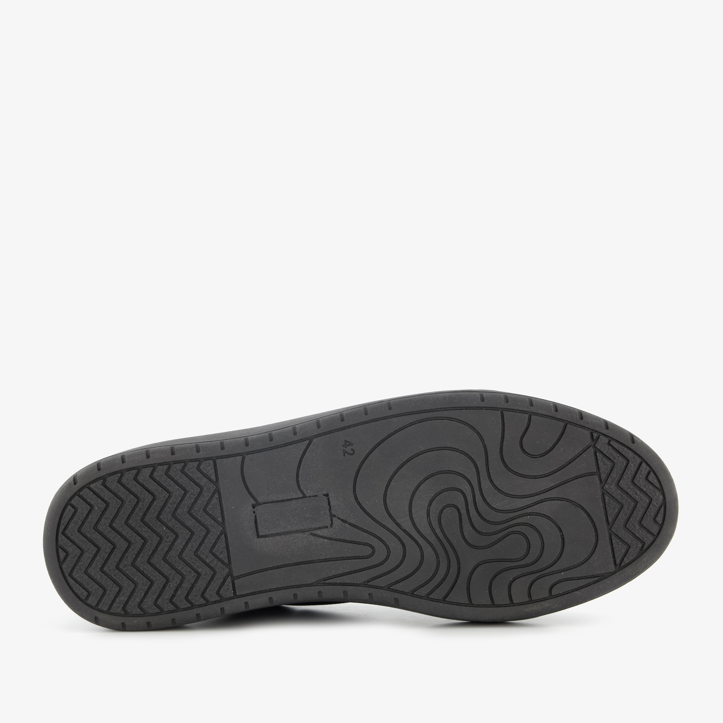 Van Beers leren heren sneakers zwart – foto 3