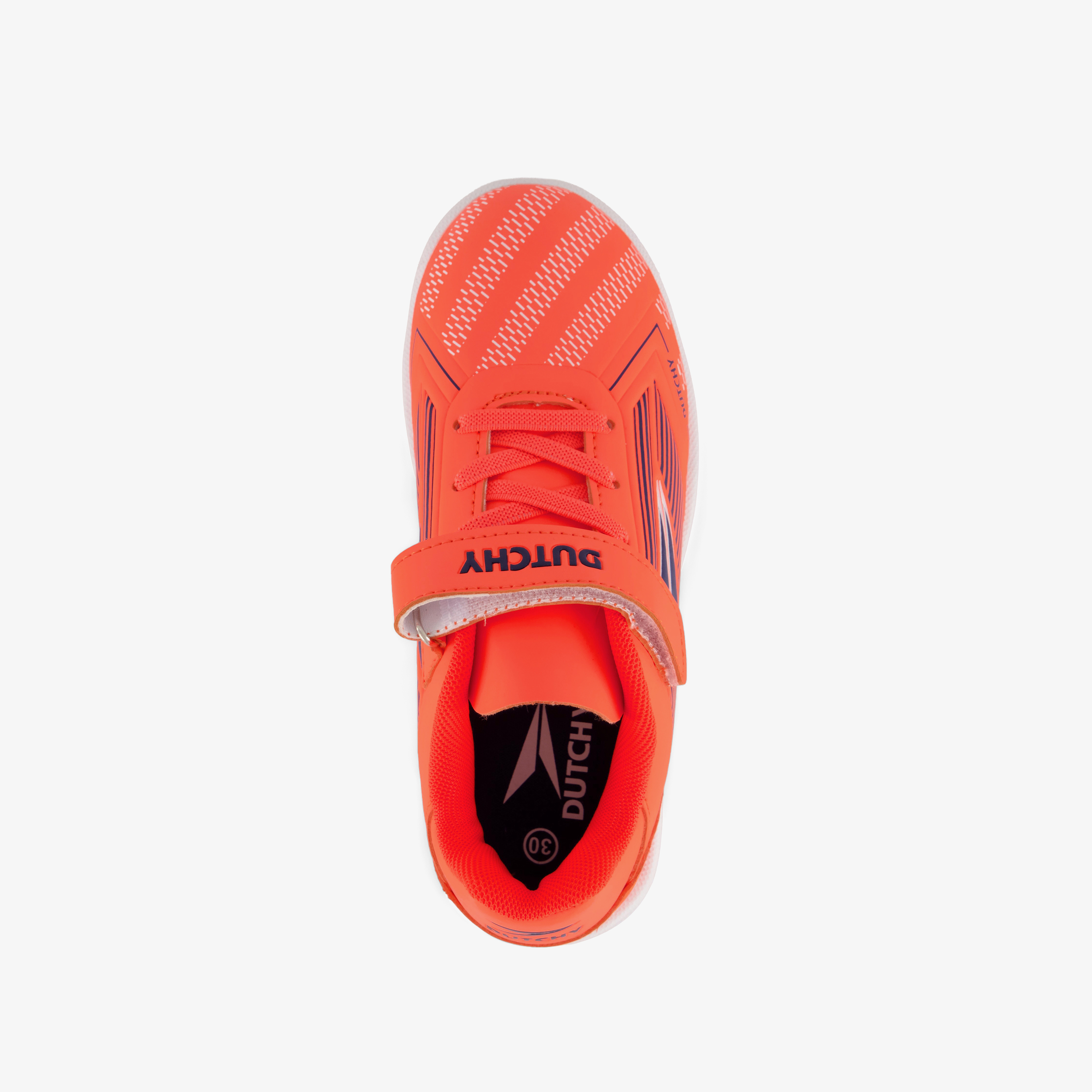 Dutchy Flow IC zaalvoetbalschoenen oranje meisjes voetbalschoenenzaalschoenen – foto 4