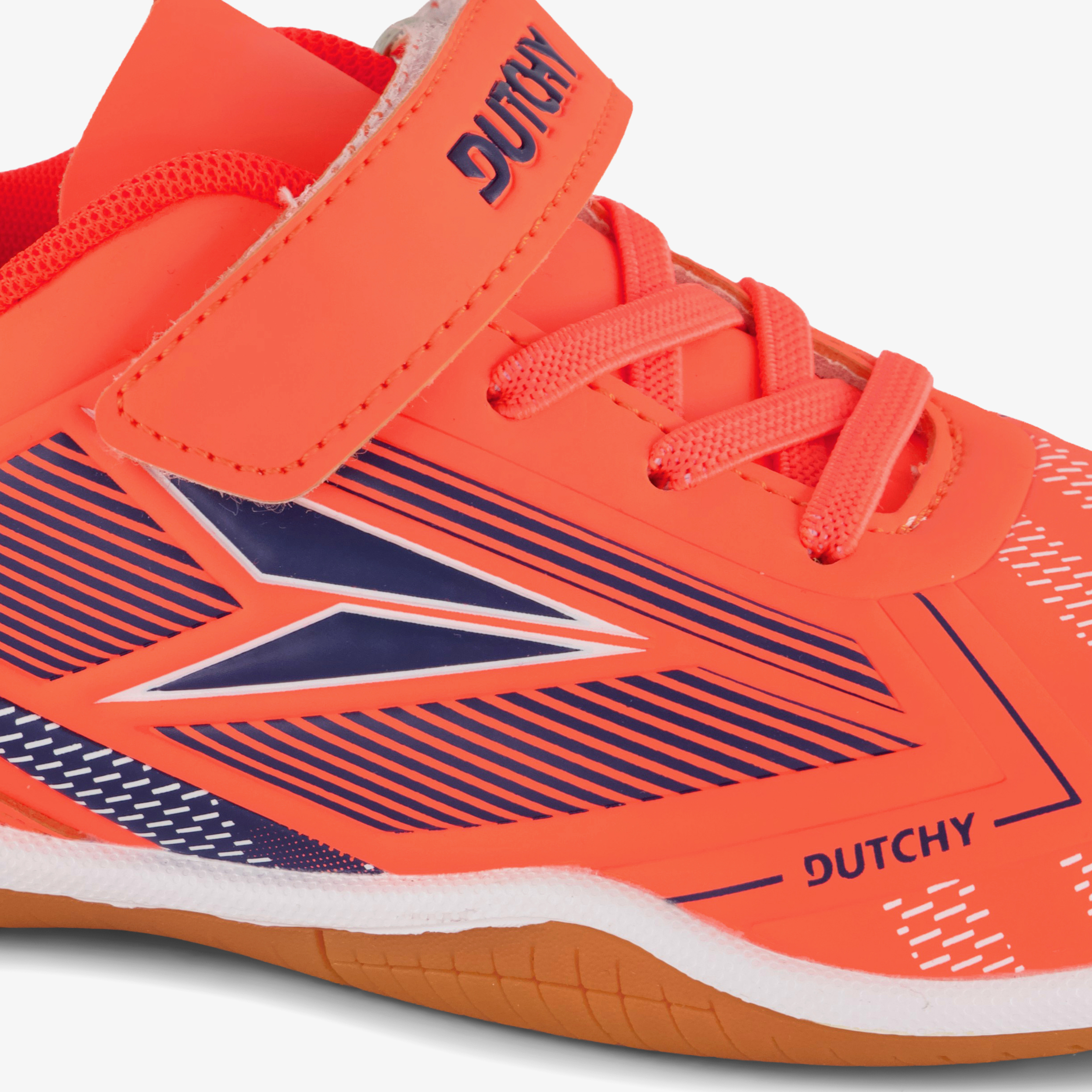 Dutchy Flow IC zaalvoetbalschoenen oranje meisjes voetbalschoenenzaalschoenen – foto 5