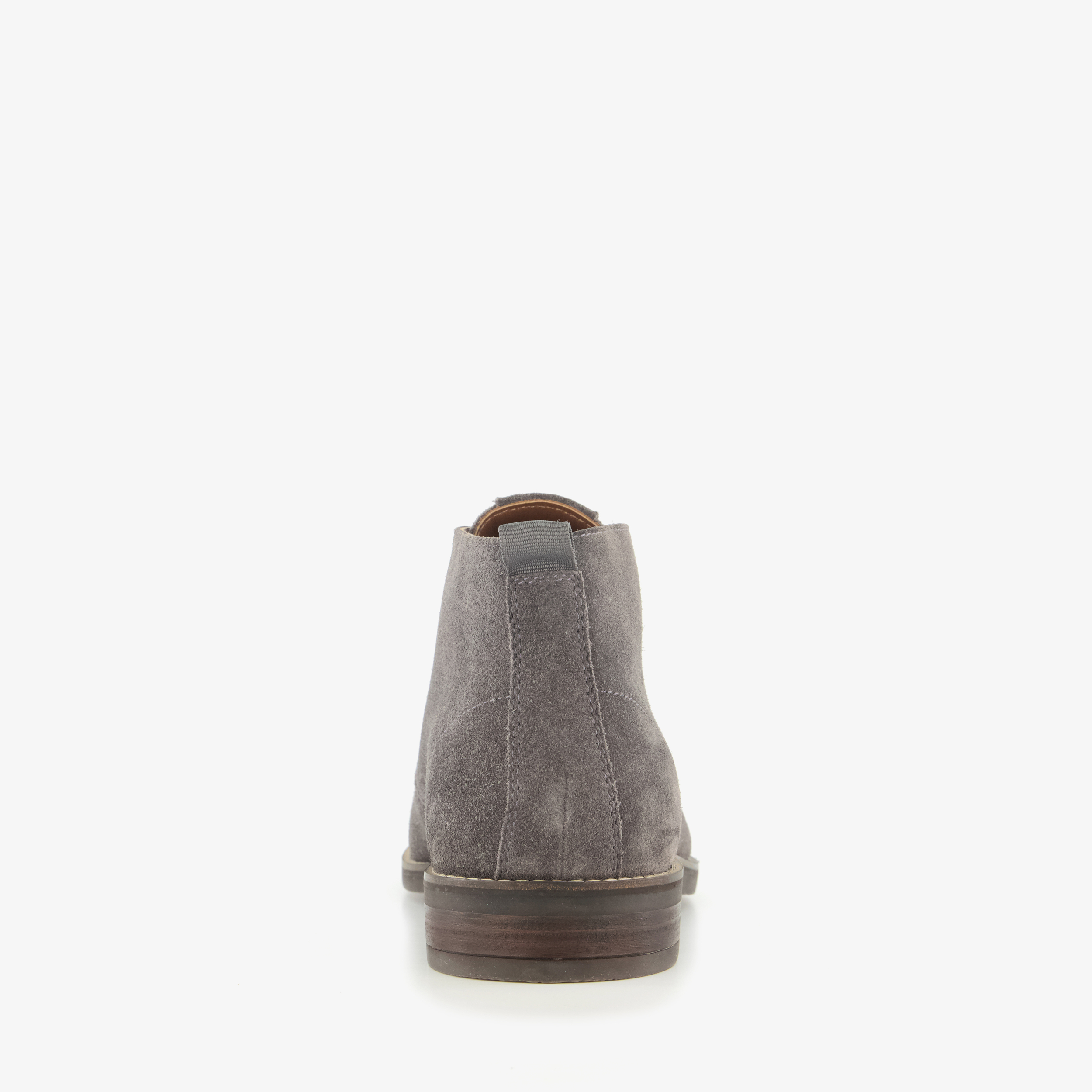 Van Beer leren heren veterschoenen grijs – foto 2