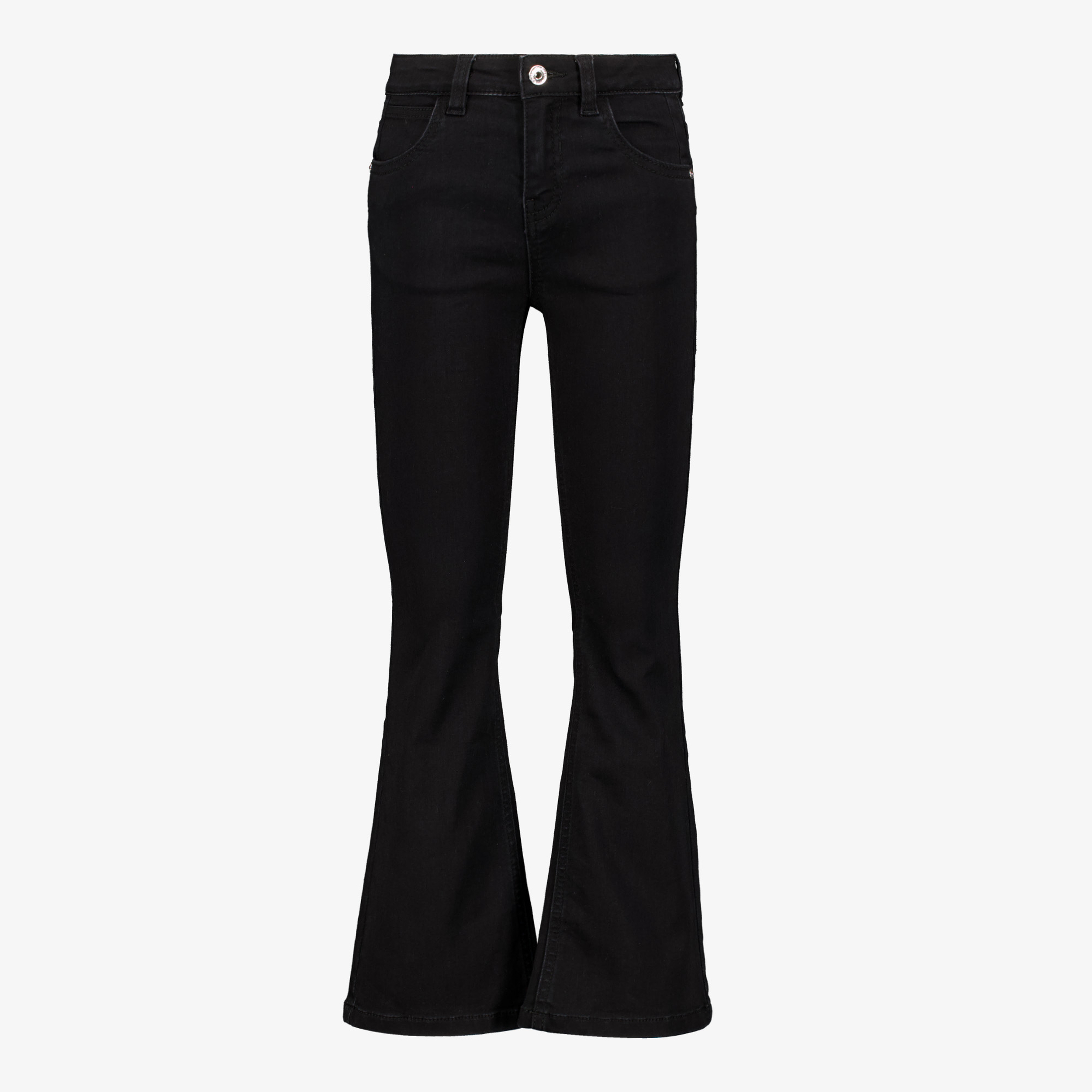 Twoday meisjes flared jeans medium zwart