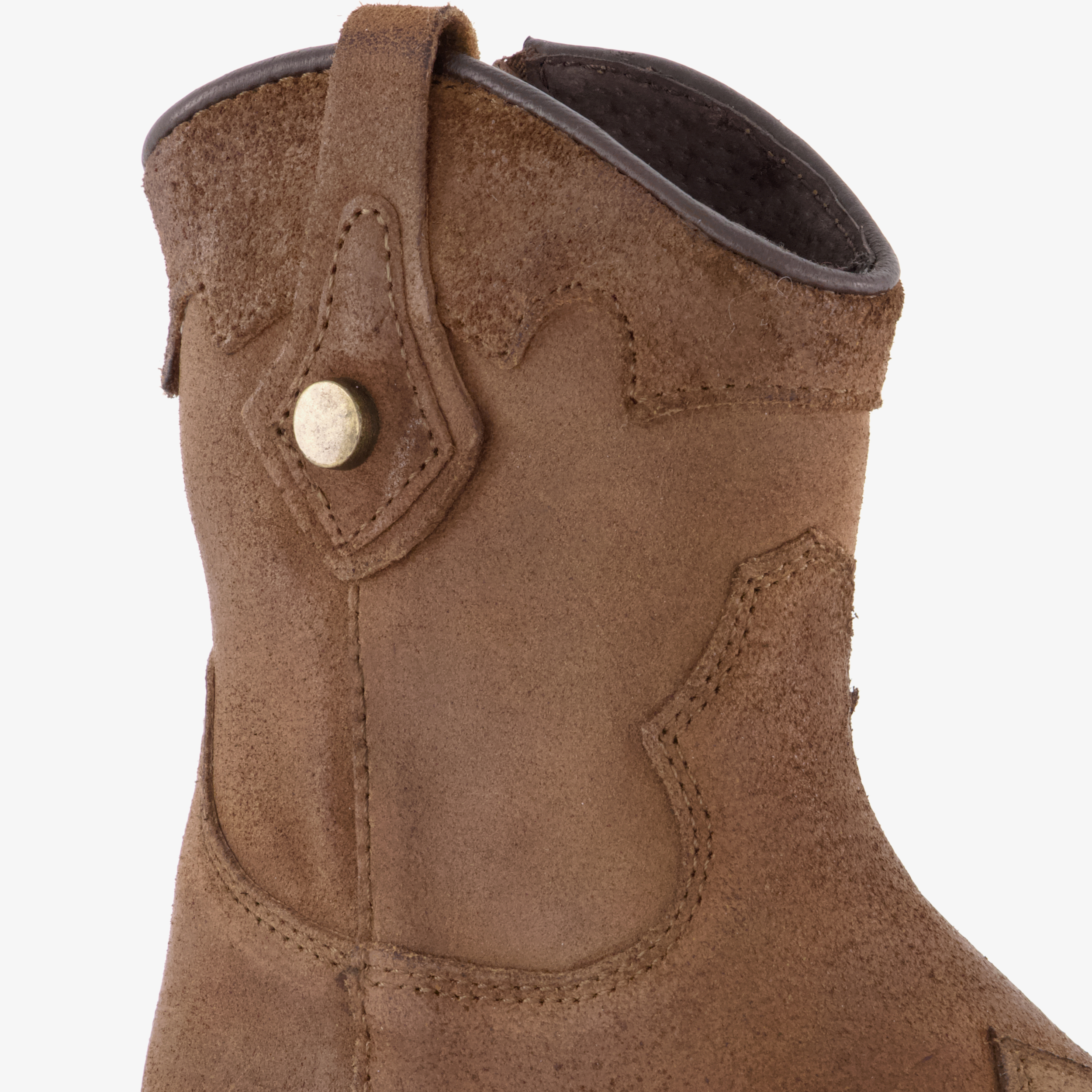 Groot leren meisjes western boots bruin laarzen – foto 5