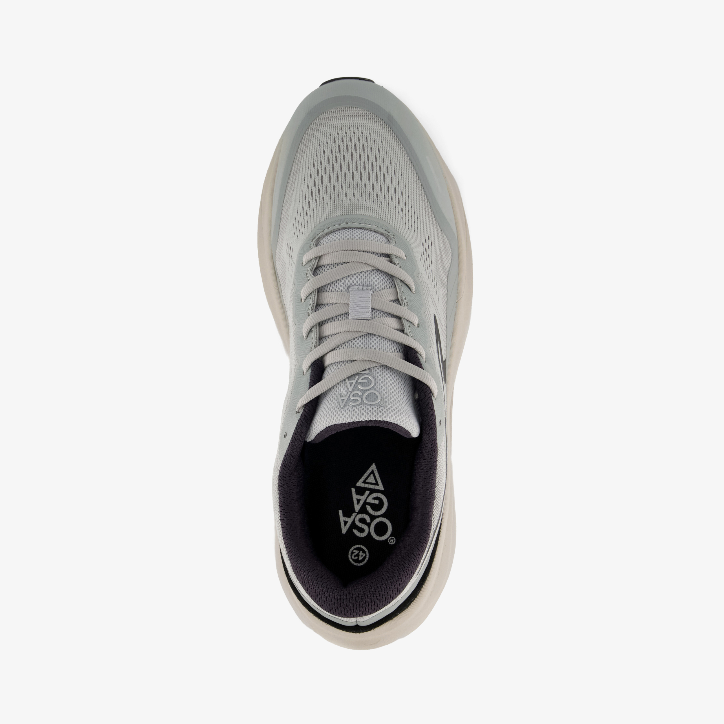 Osaga sportschoenen heren grijs beige sneakers – foto 4