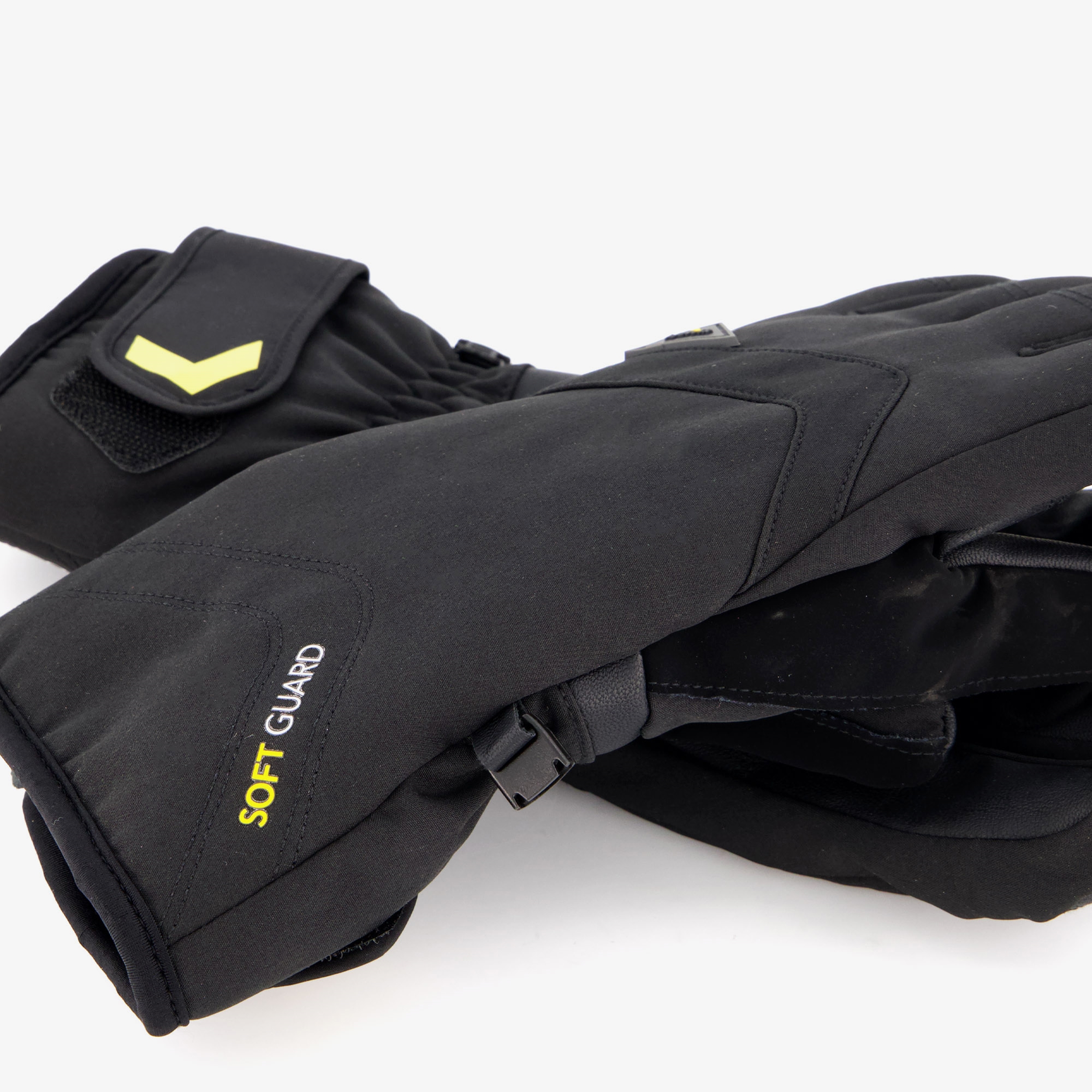 Kjelvik heren softshell skihandschoenen zwart sjaals, mutsen & handschoenen – foto 2